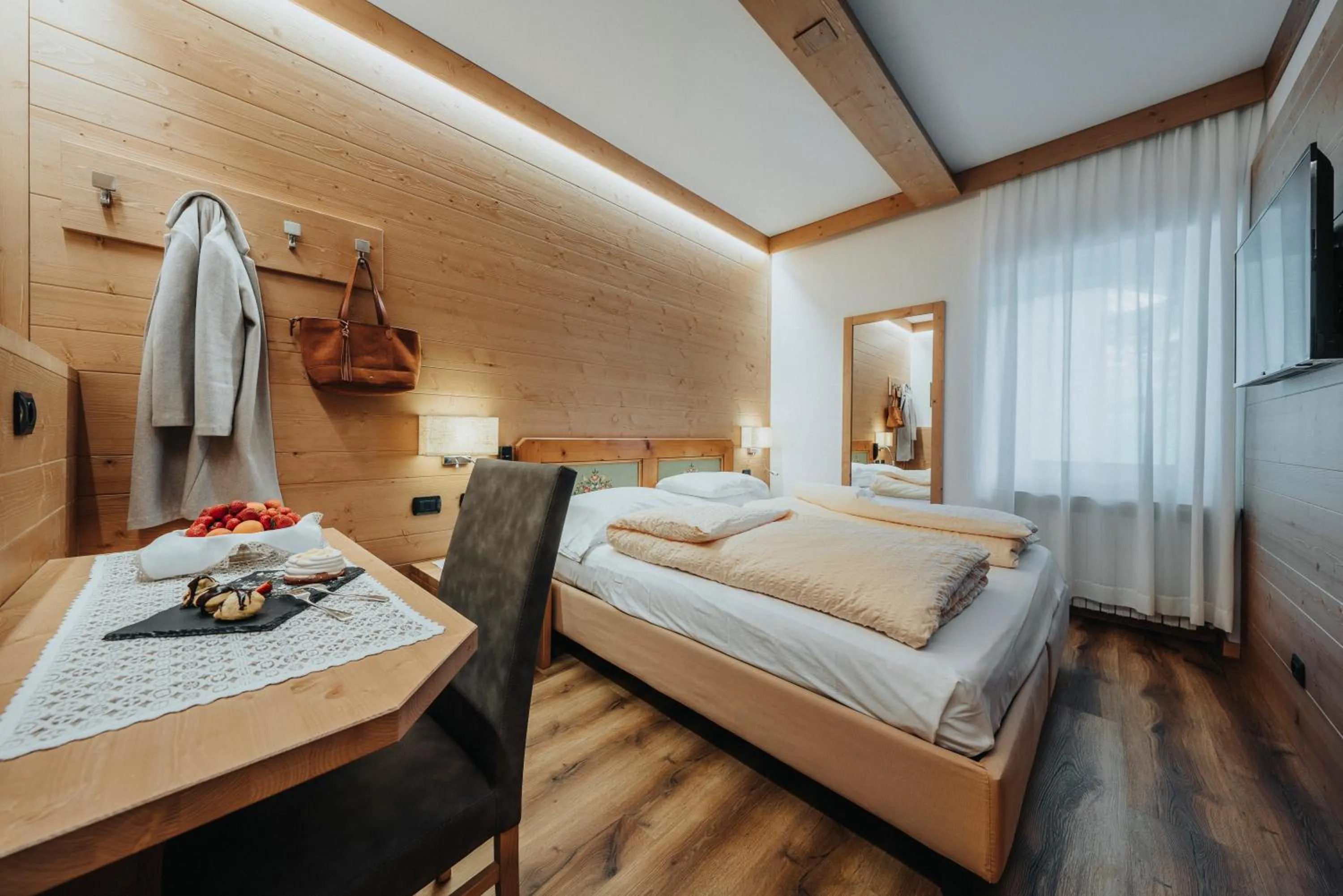 Bedroom, Bed in Hotel Menardi