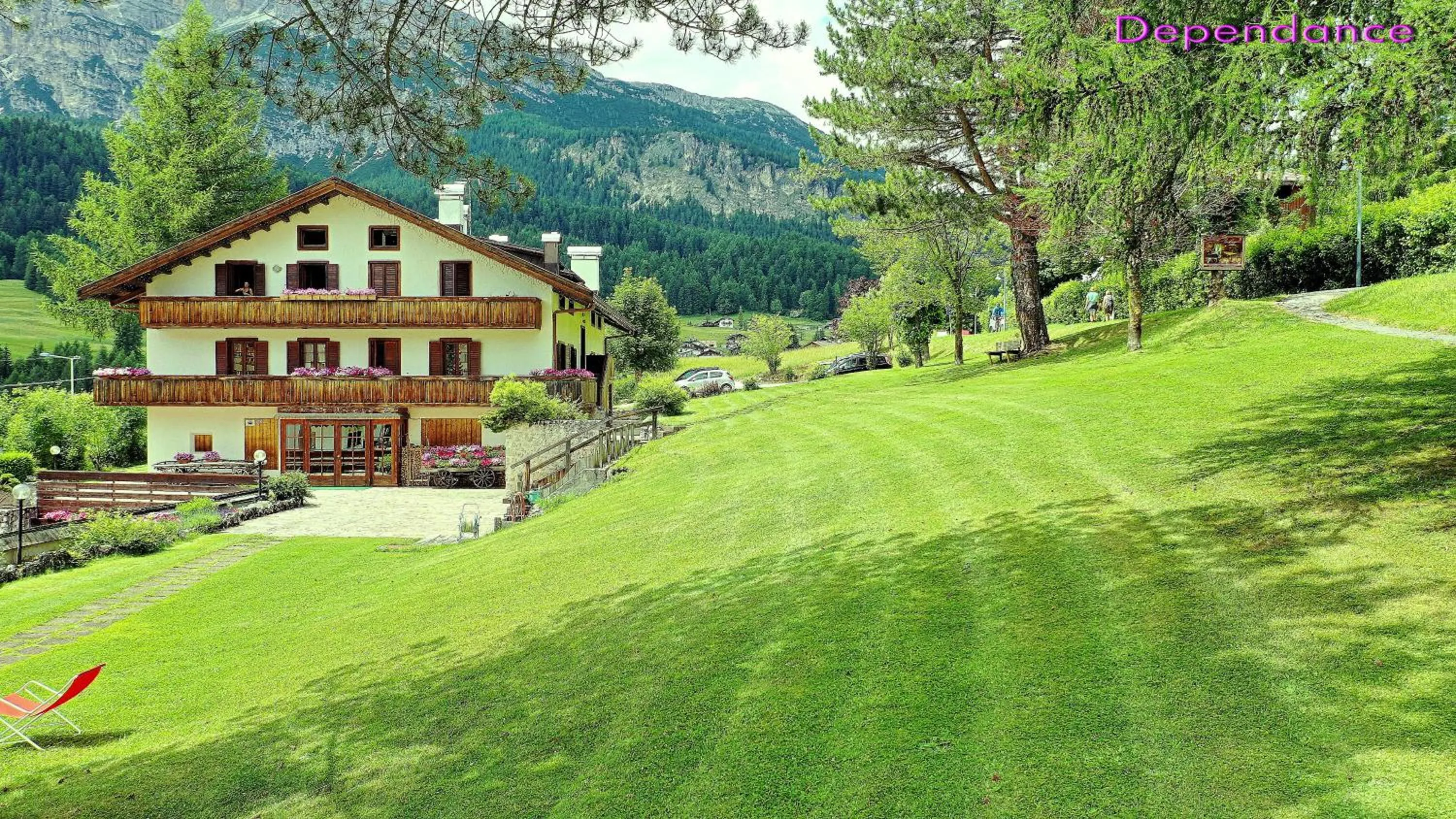 Garden in Hotel Menardi