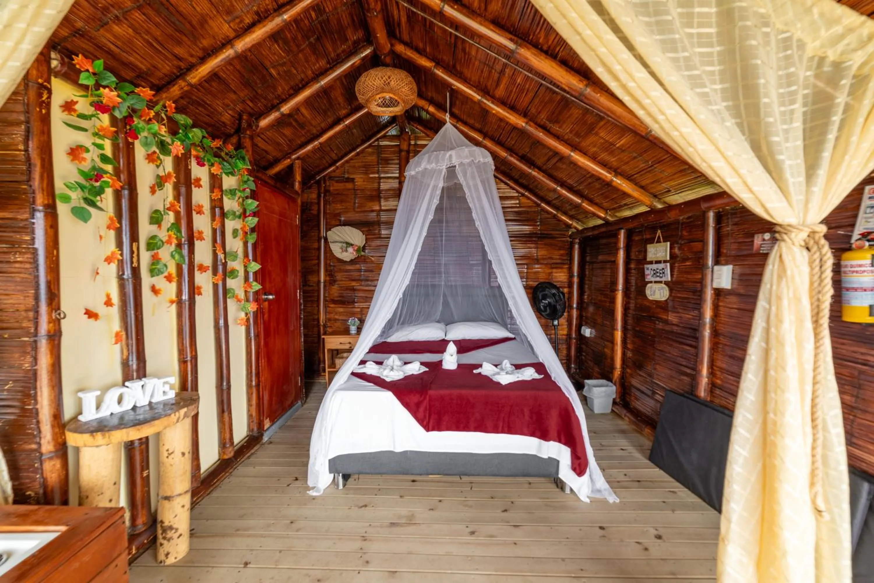 Bedroom, Bed in Glamping Mirador Santa Fe-Sopetran