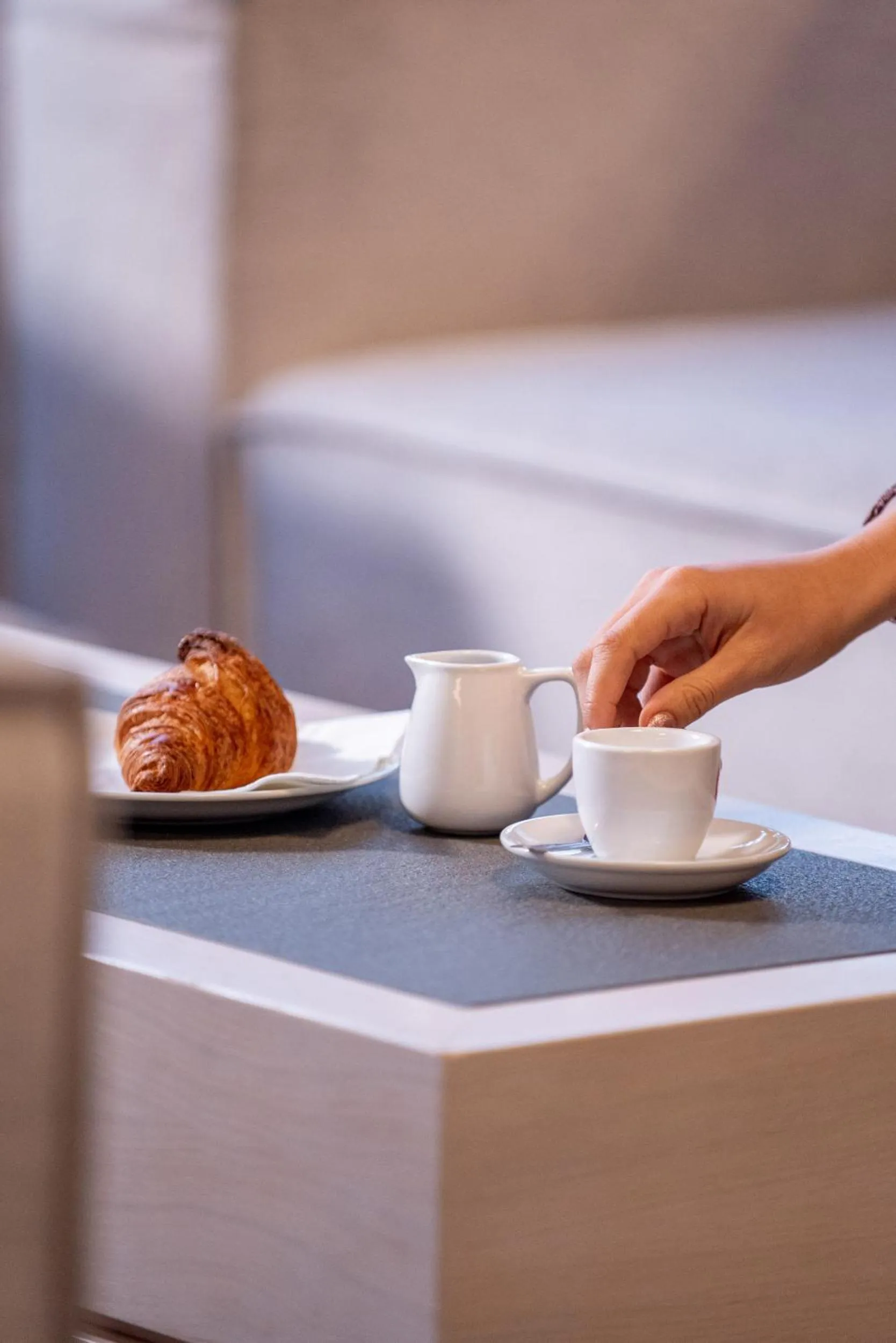 Lobby or reception in Hotel Olimpia