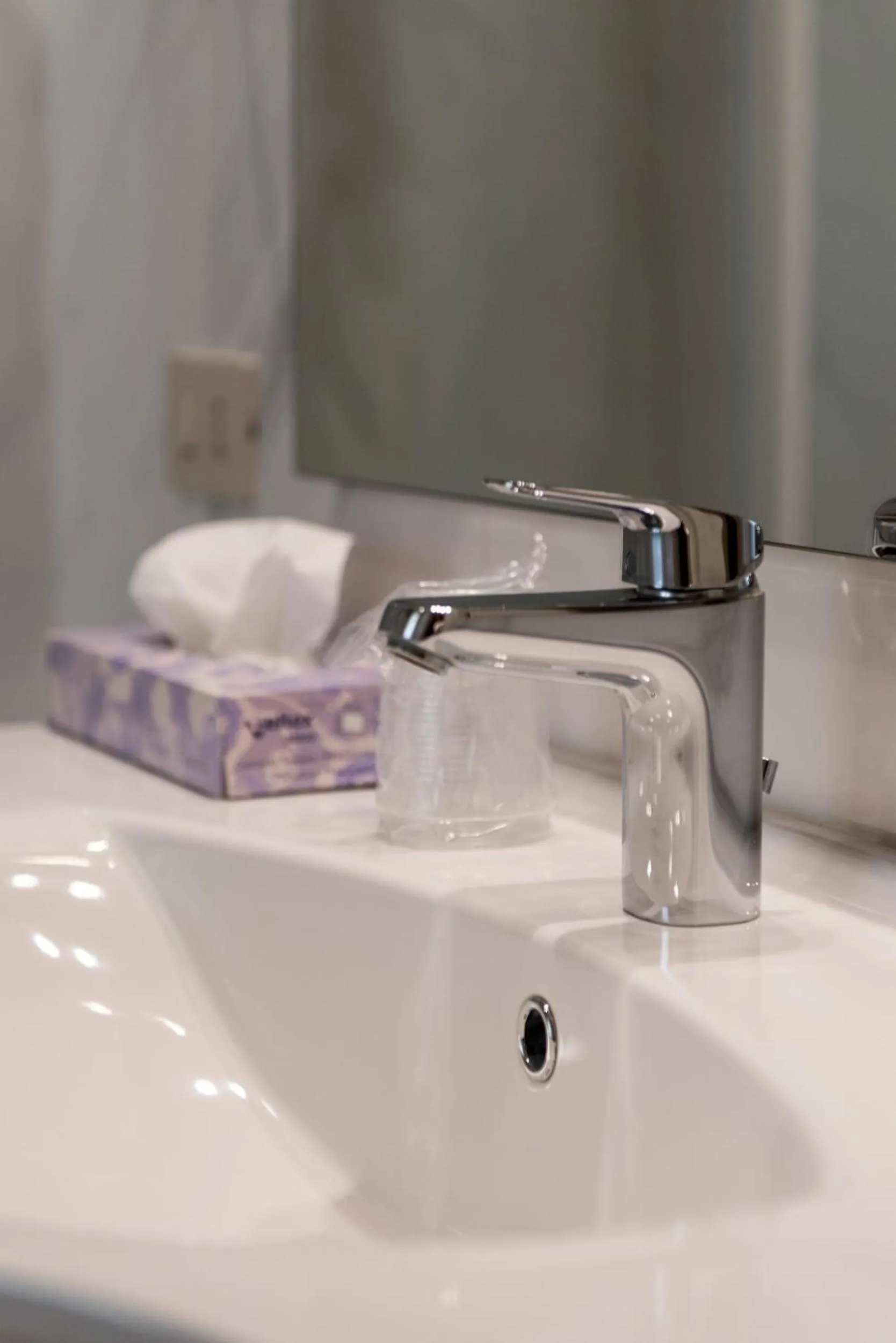Bathroom in Hotel Olimpia