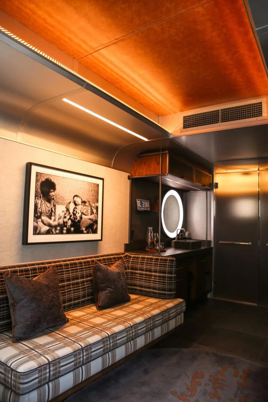 Living room in The Verb Hotel