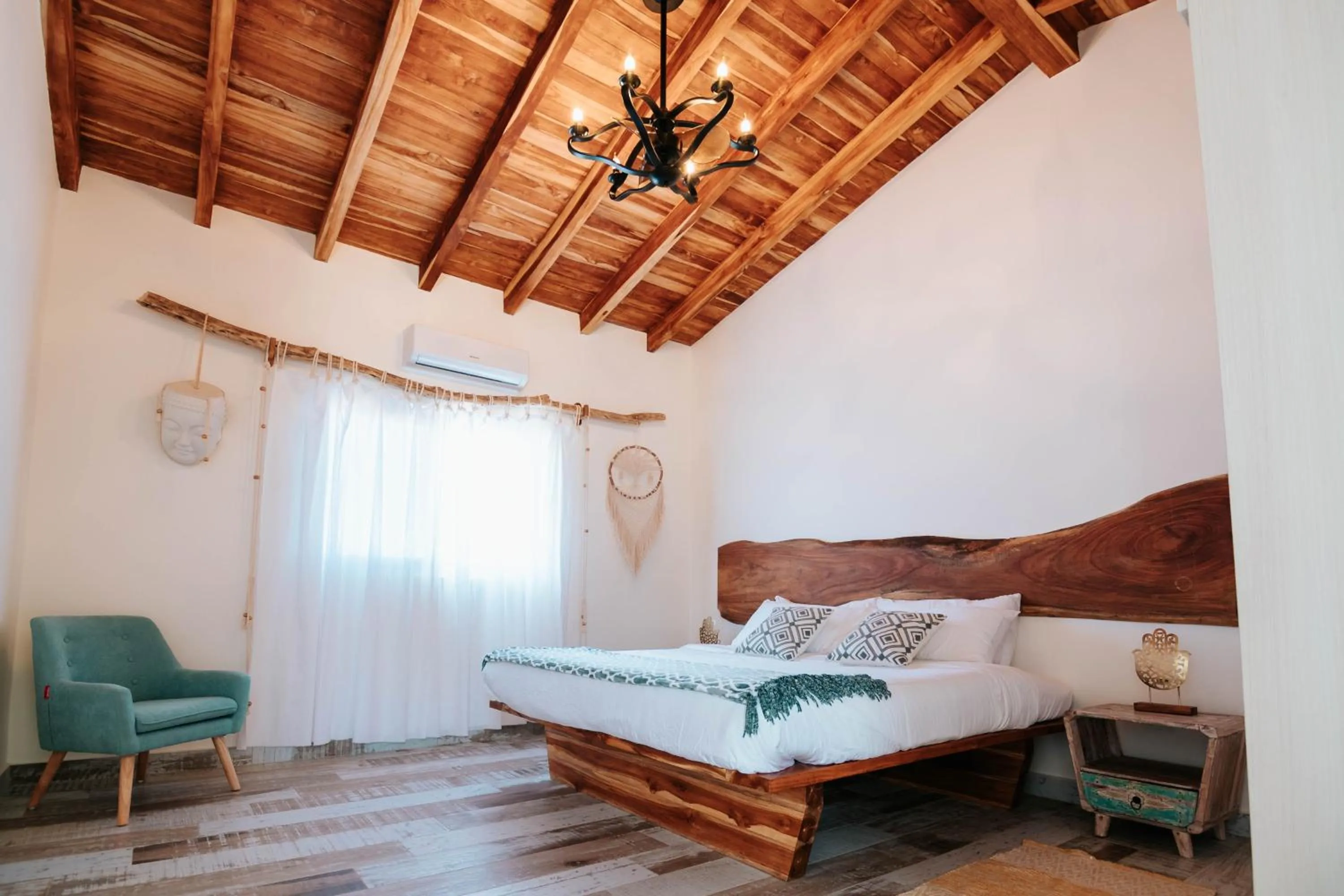 Bed in Beach Break Hotel & Surf Camp de Playa Venao