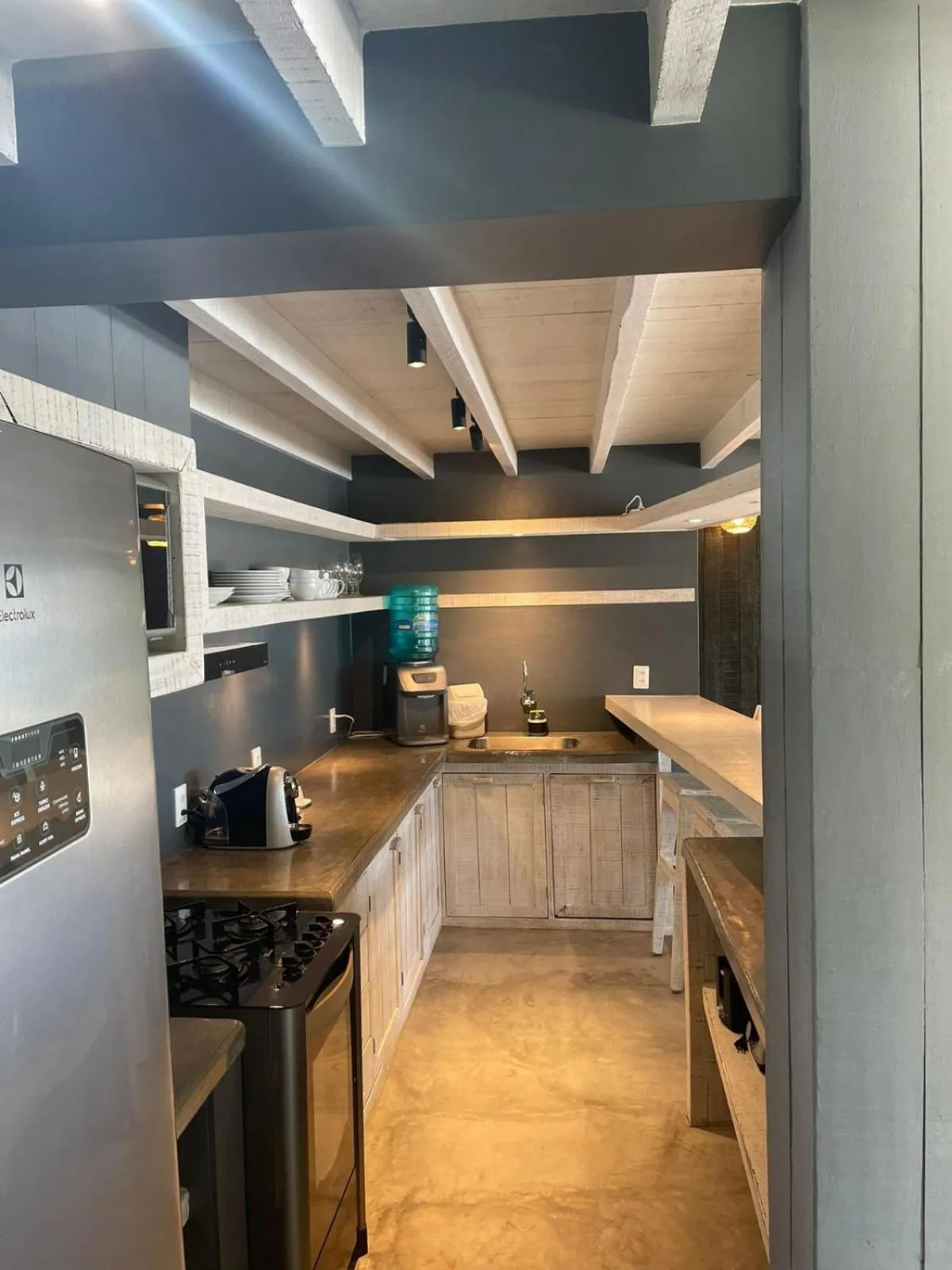 Kitchen or kitchenette in Club de Mar Condo Hotel