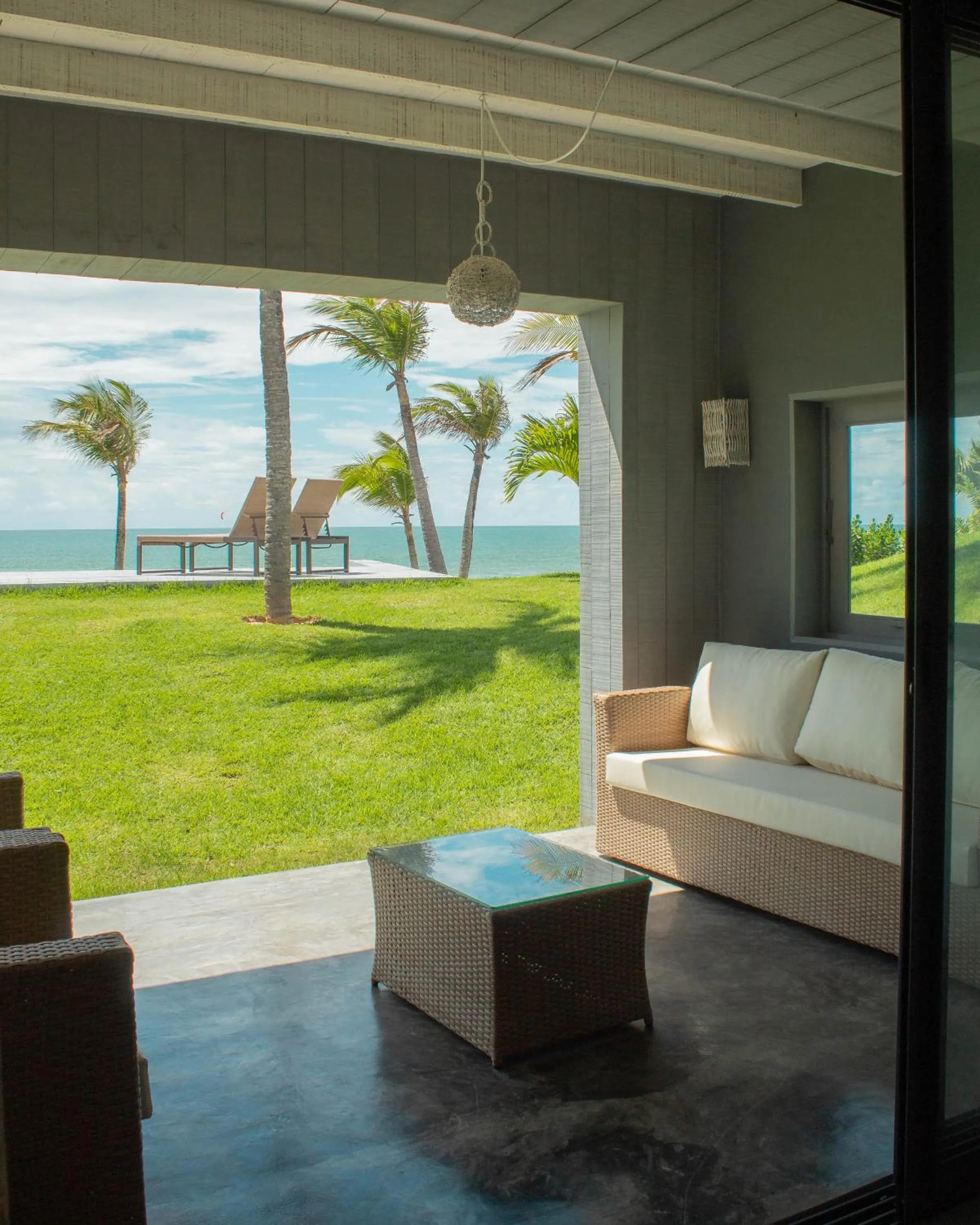 Patio in Club de Mar Condo Hotel