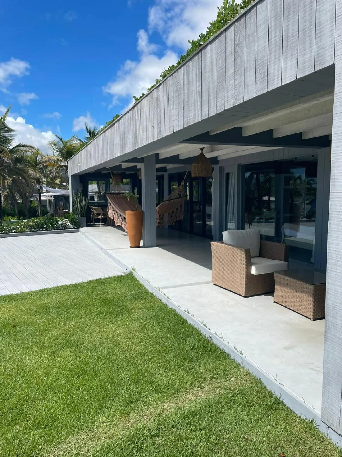 Garden view in Club de Mar Condo Hotel