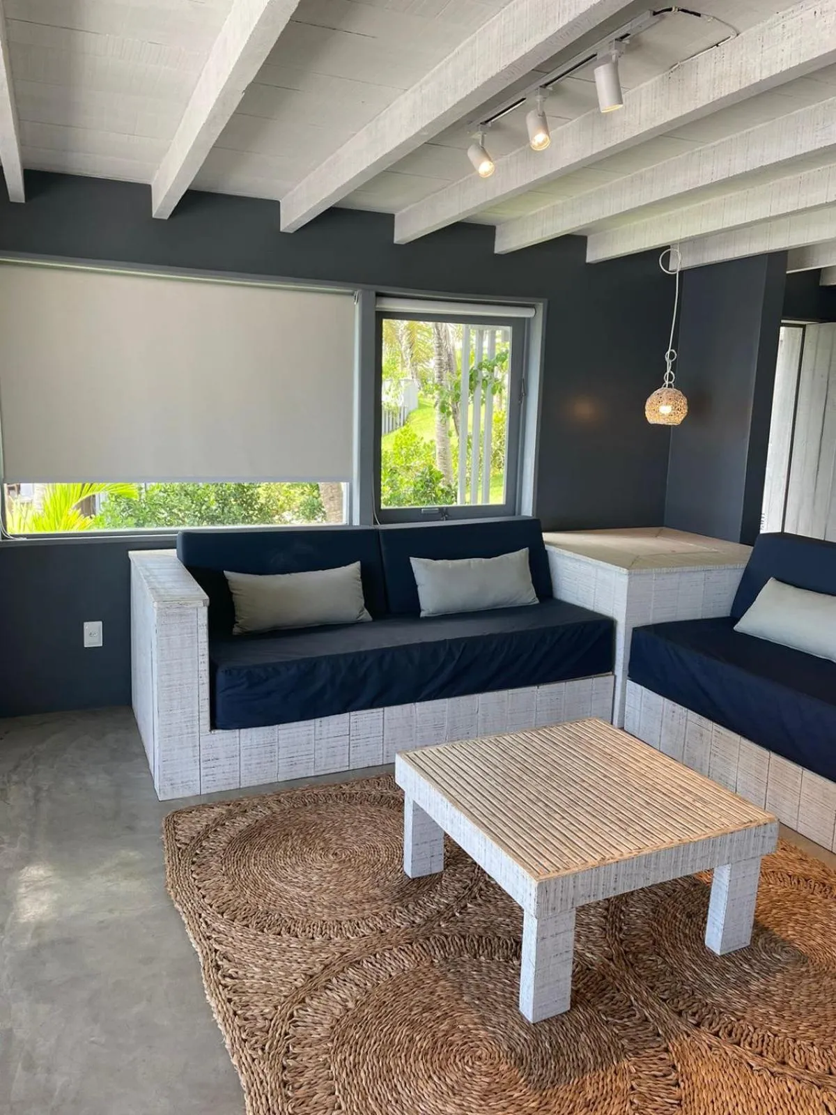 Living room in Club de Mar Condo Hotel