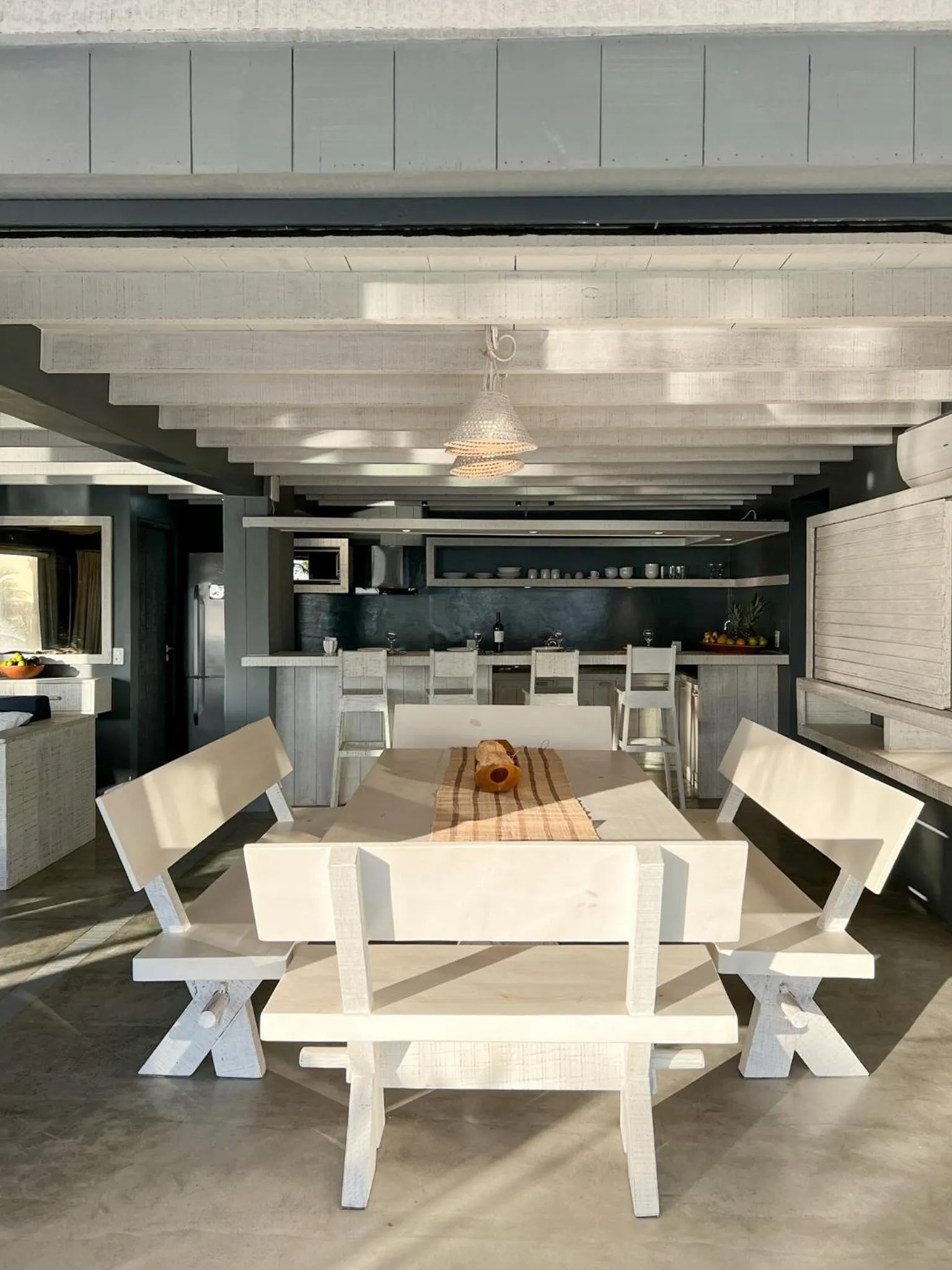 Living room in Club de Mar Condo Hotel