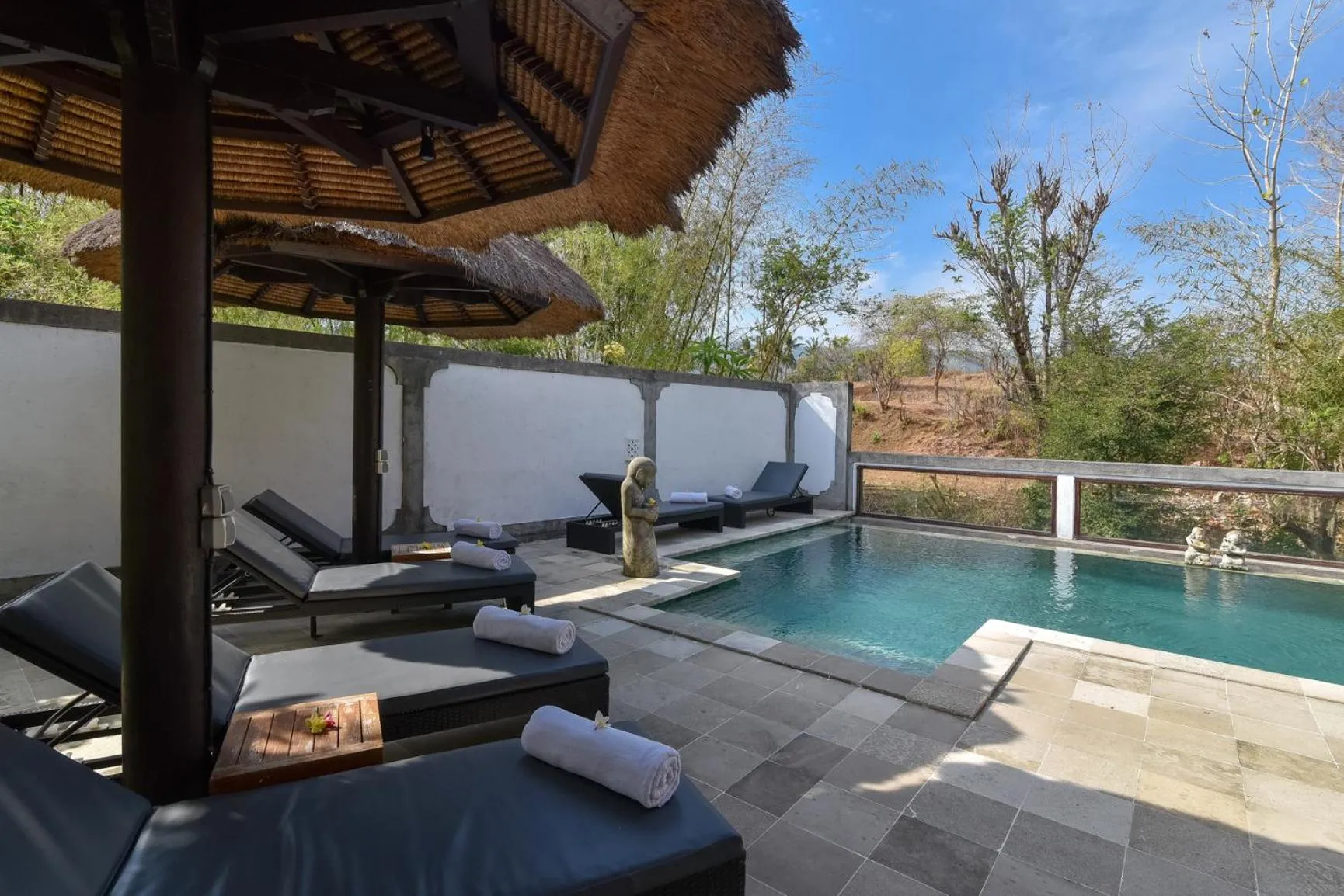 Pool view in Villa Punyan