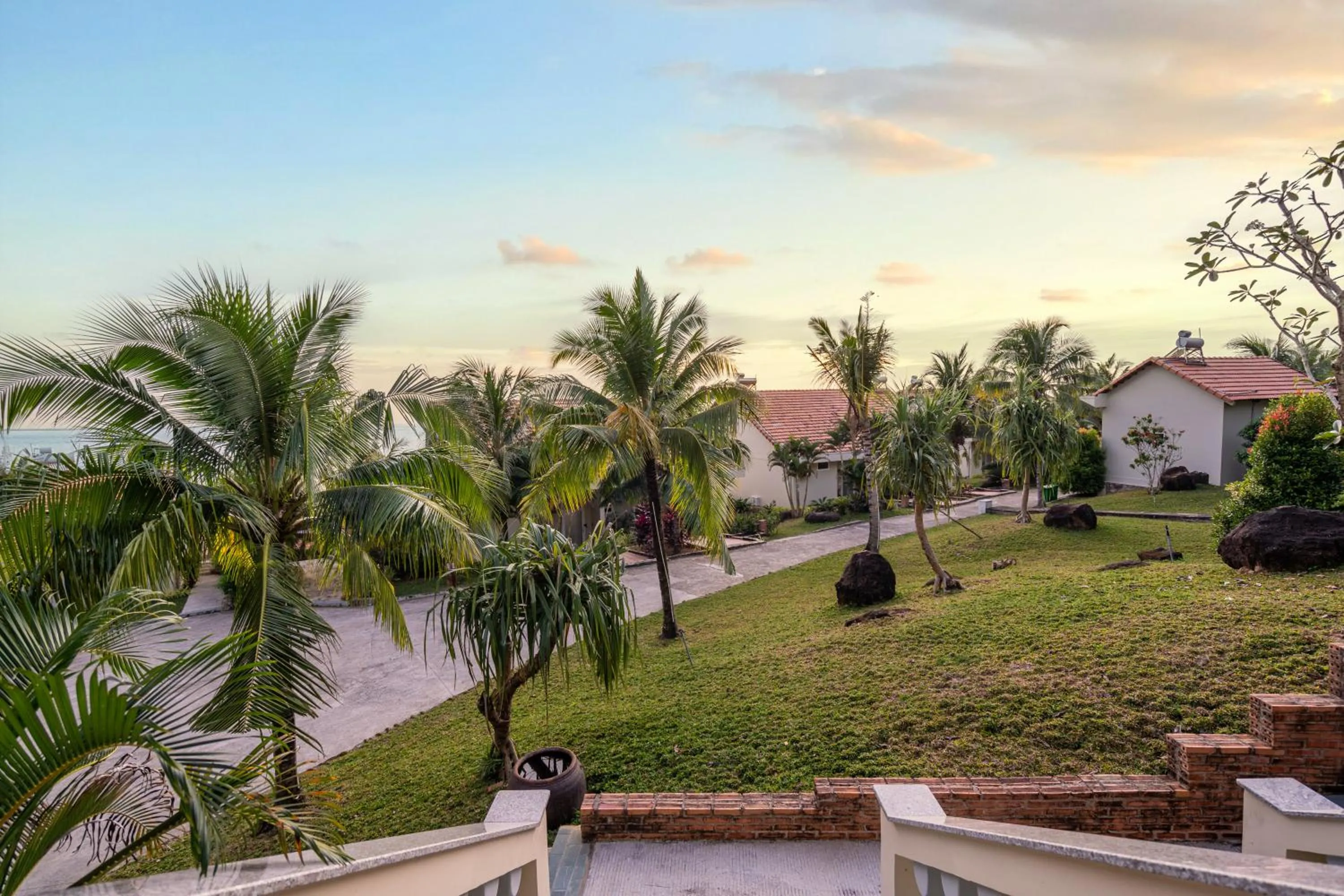 Garden view in Sea Sense Resort
