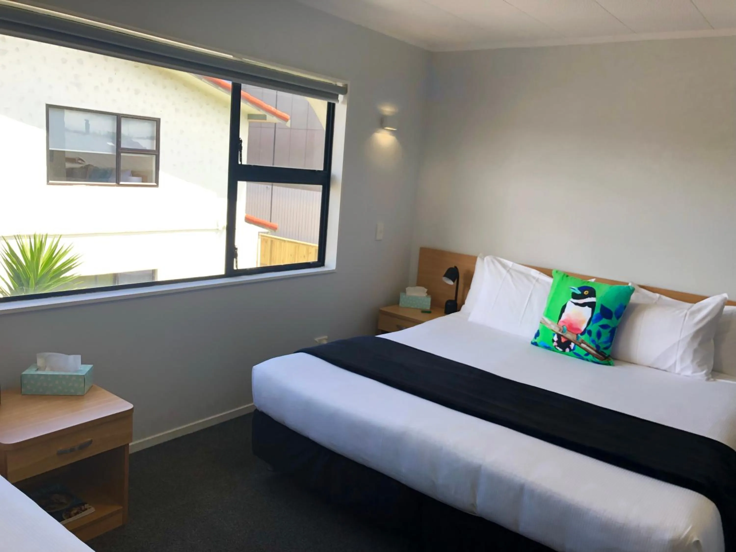 Bed in Hacienda Motor Lodge