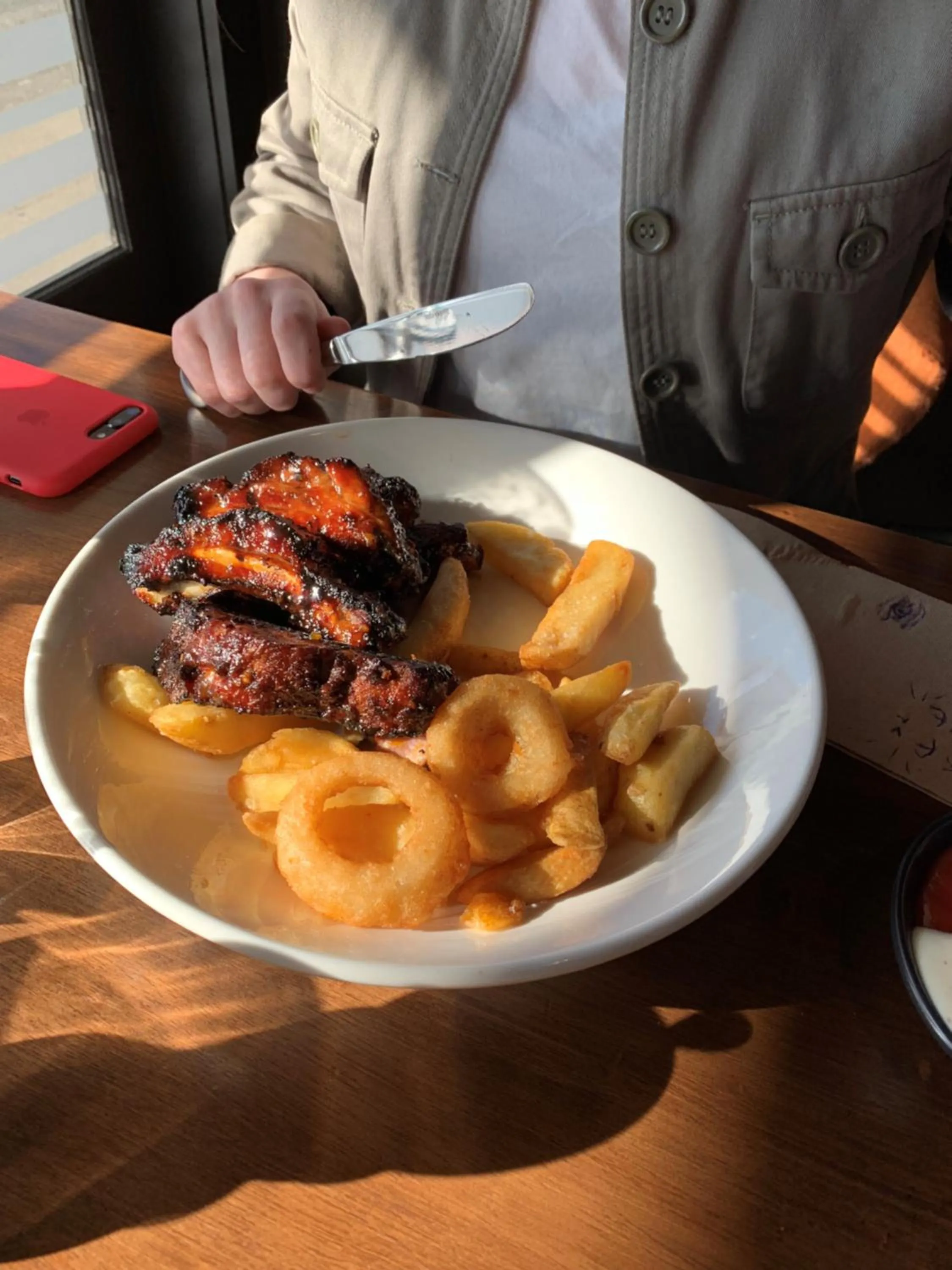 Food in Hacienda Motor Lodge