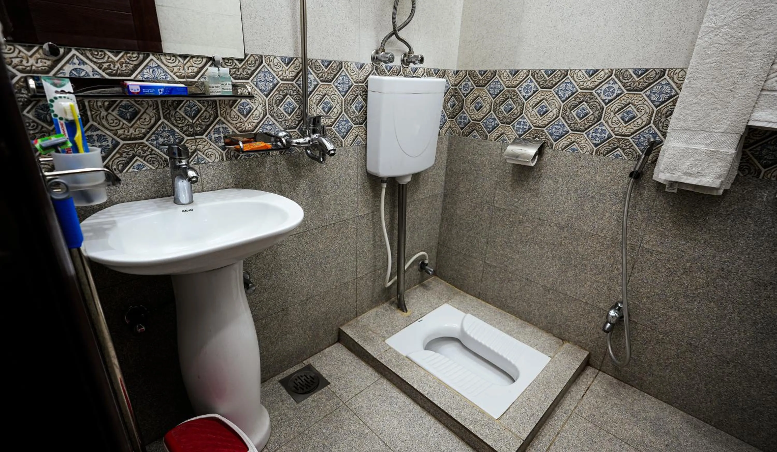 Bathroom in Hotel Nova