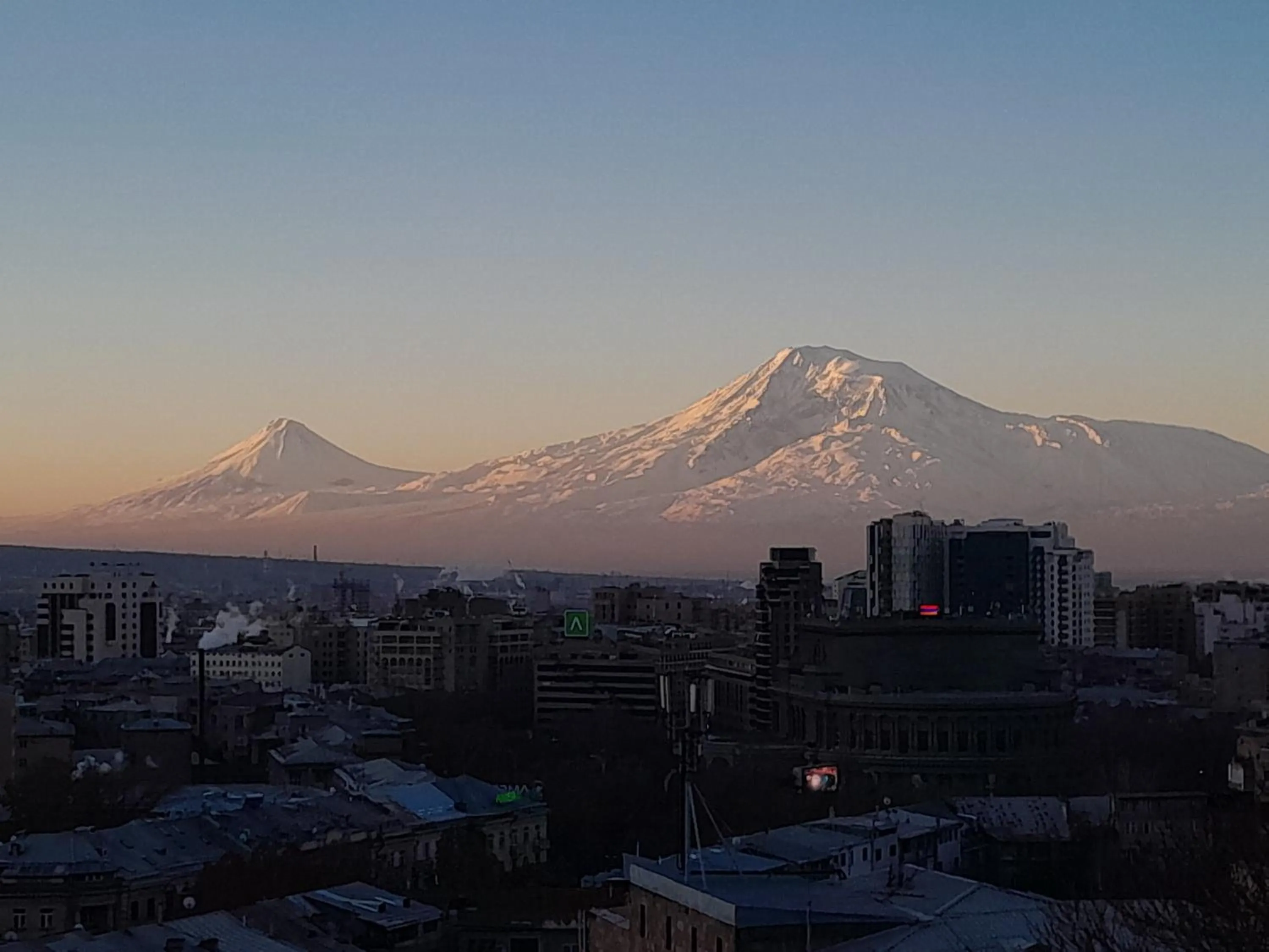 City view in Art Guest House in KASKAD