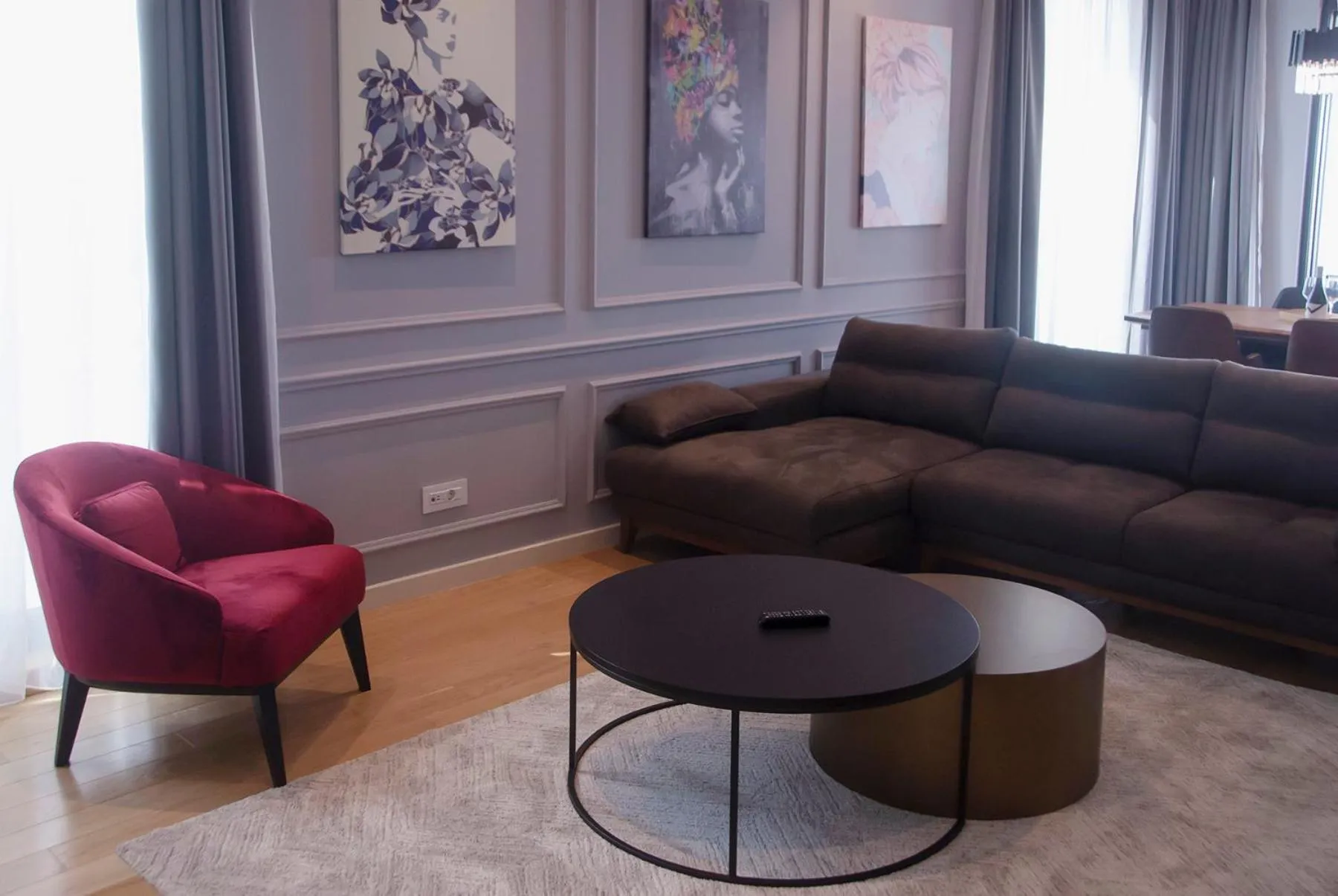 Living room in H41 Luxury Suites