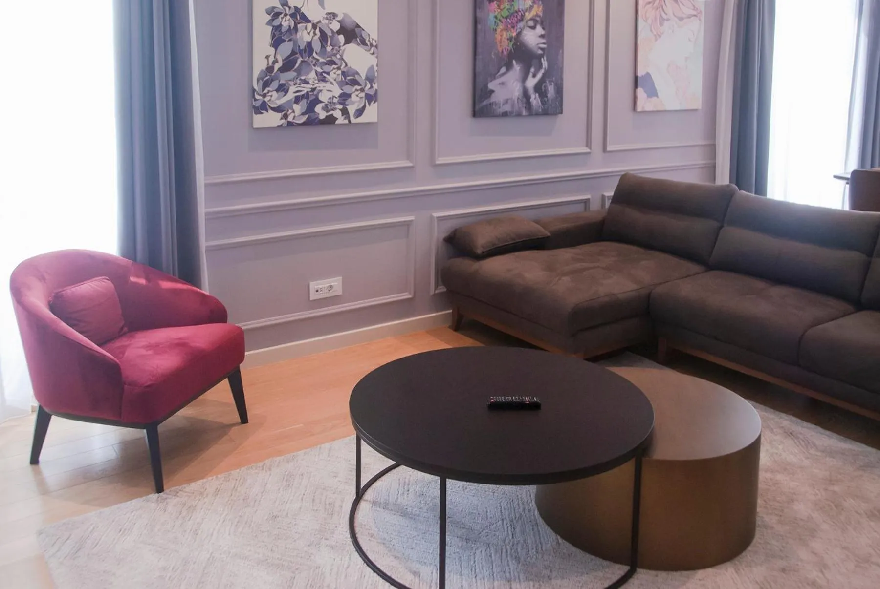 Living room in H41 Luxury Suites