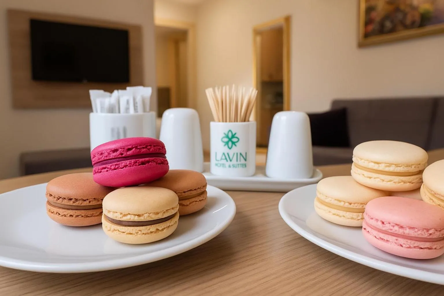 Food and drinks in Lavin Hotel & Suites