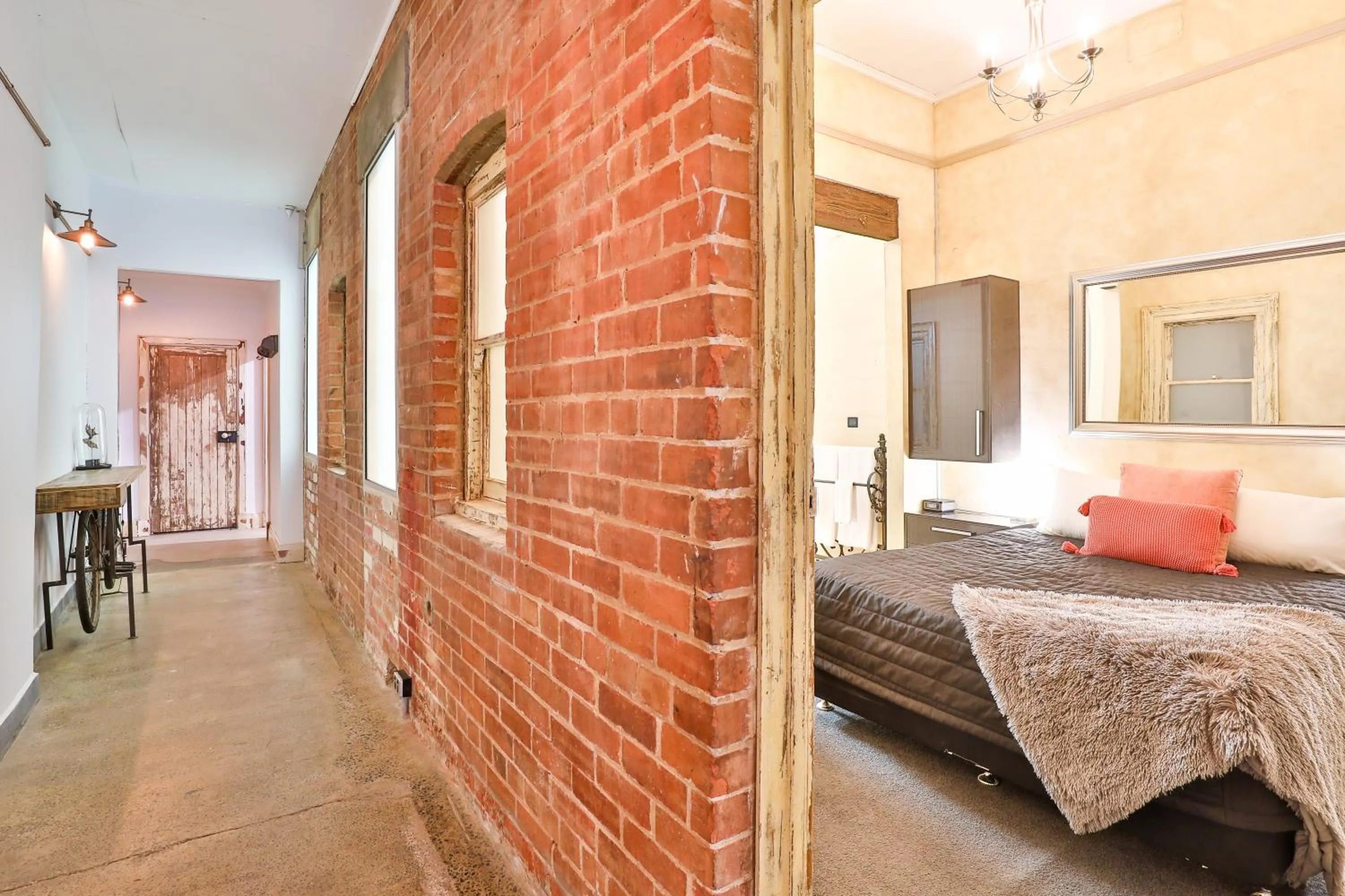 Bedroom, Bed in Indulge Apartments - Eighth