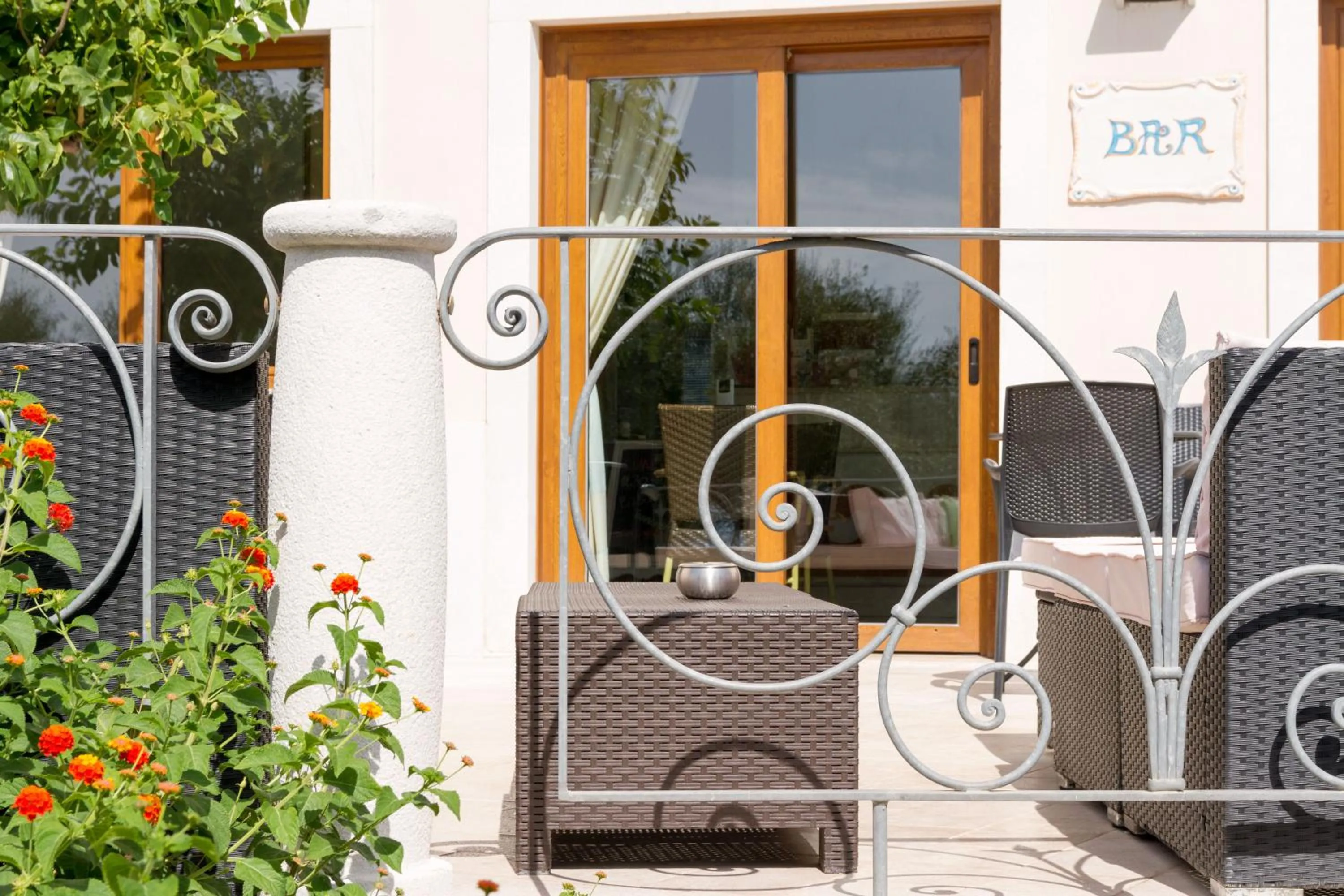 Balcony/Terrace in Hotel Brancamaria