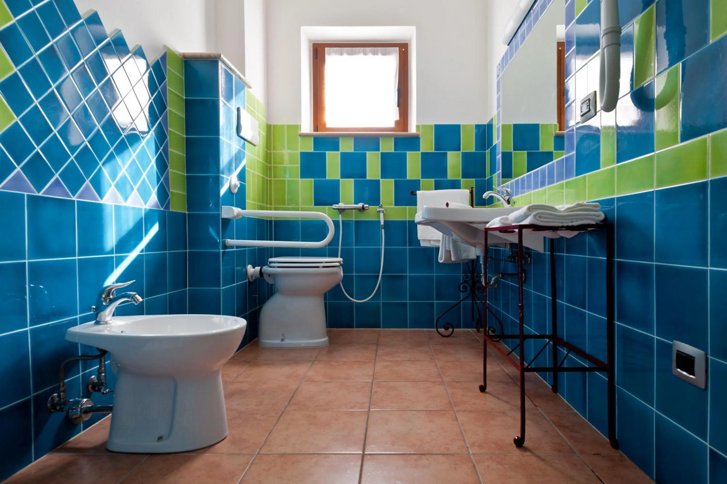 Bathroom in Hotel Brancamaria