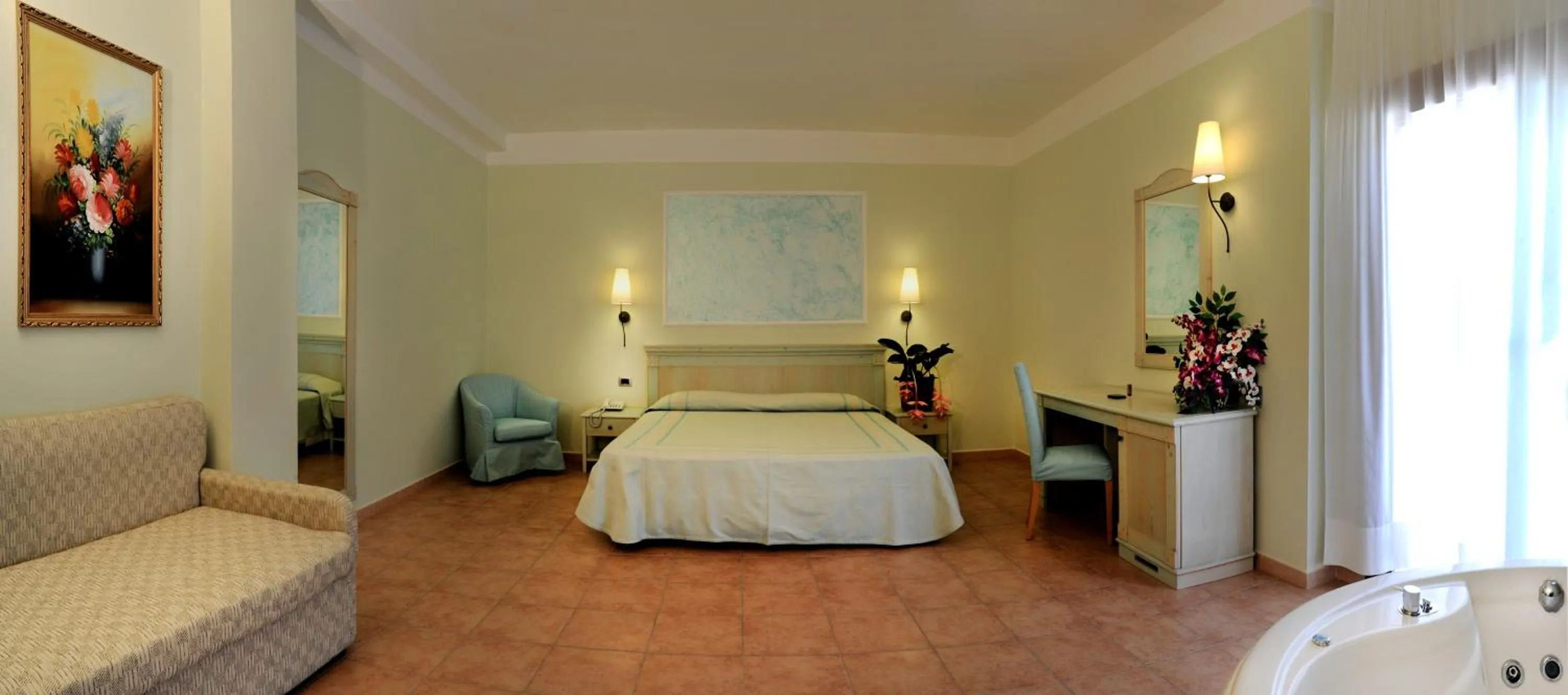 Bed in Hotel Brancamaria