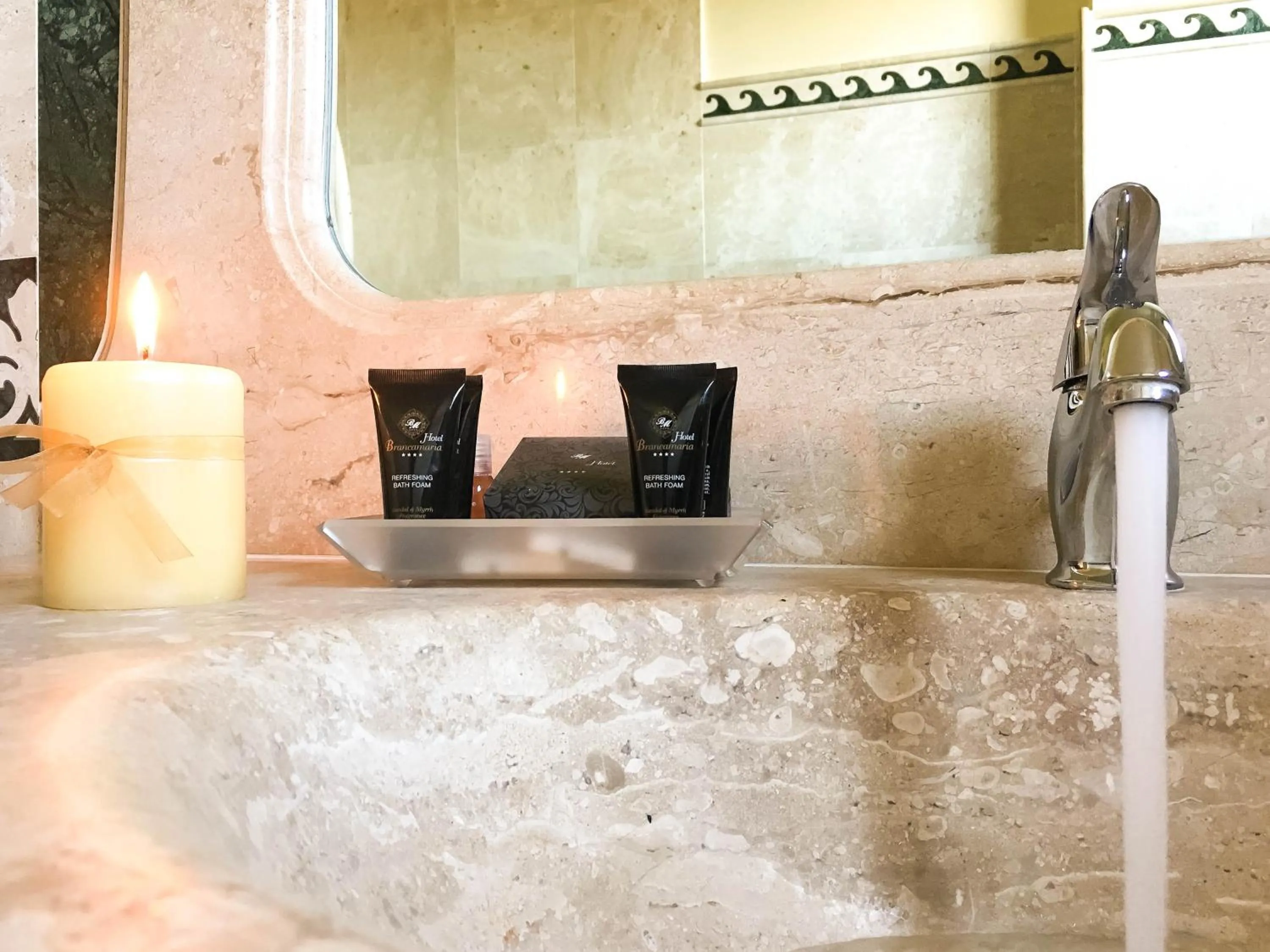 Decorative detail in Hotel Brancamaria