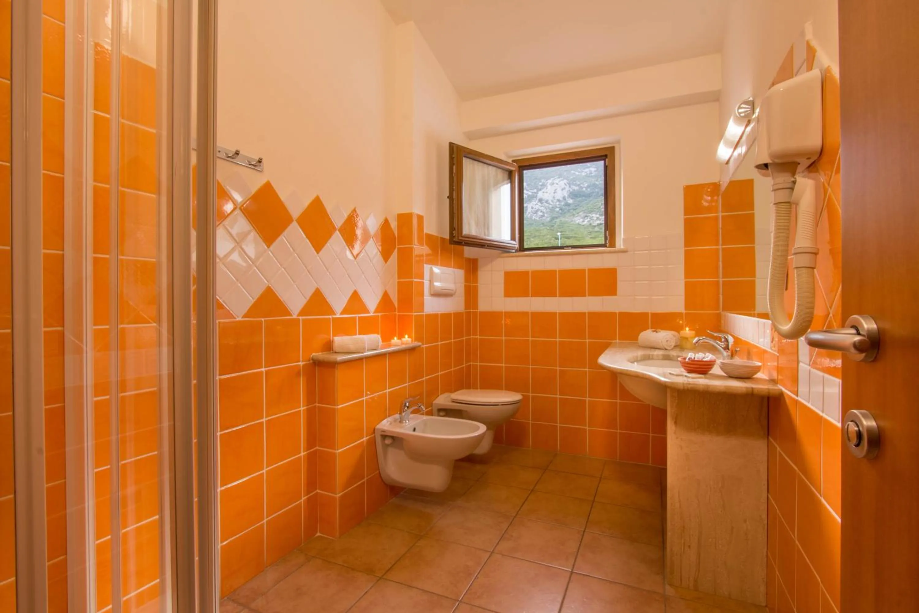 Bathroom in Hotel Brancamaria