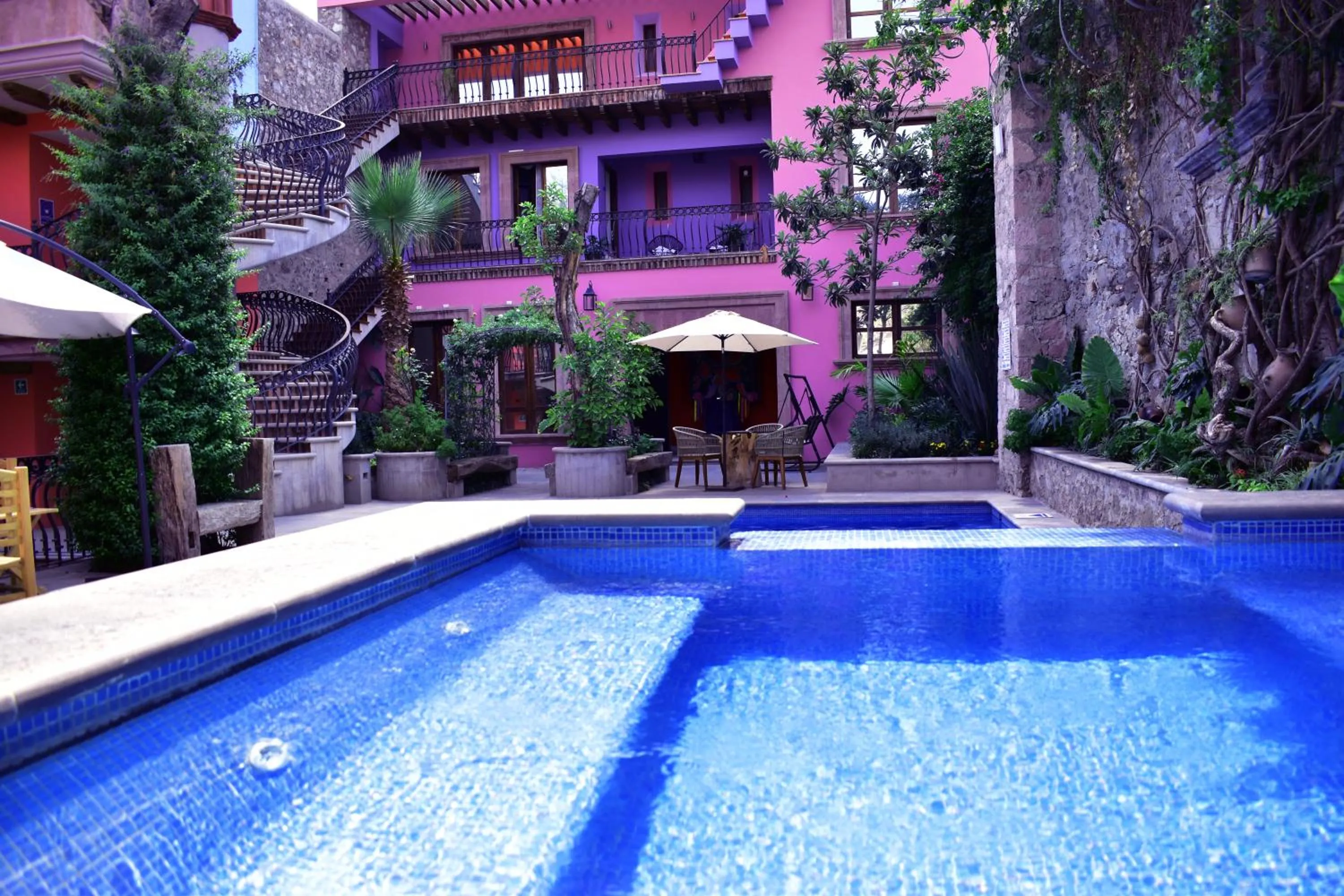 Pool view in Concepción Hotel Boutique - Adults Only