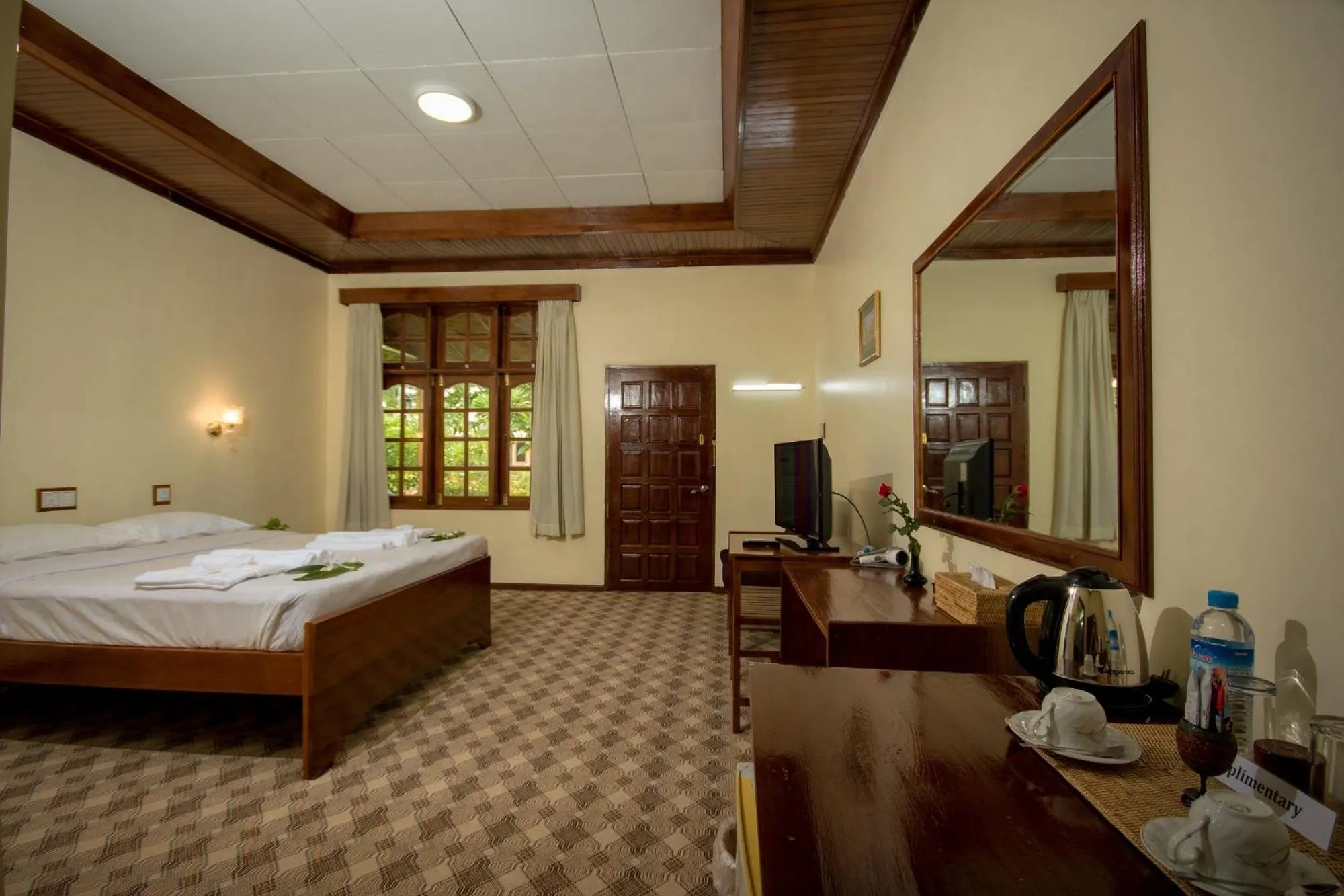 Bed in Ruby True Hotel