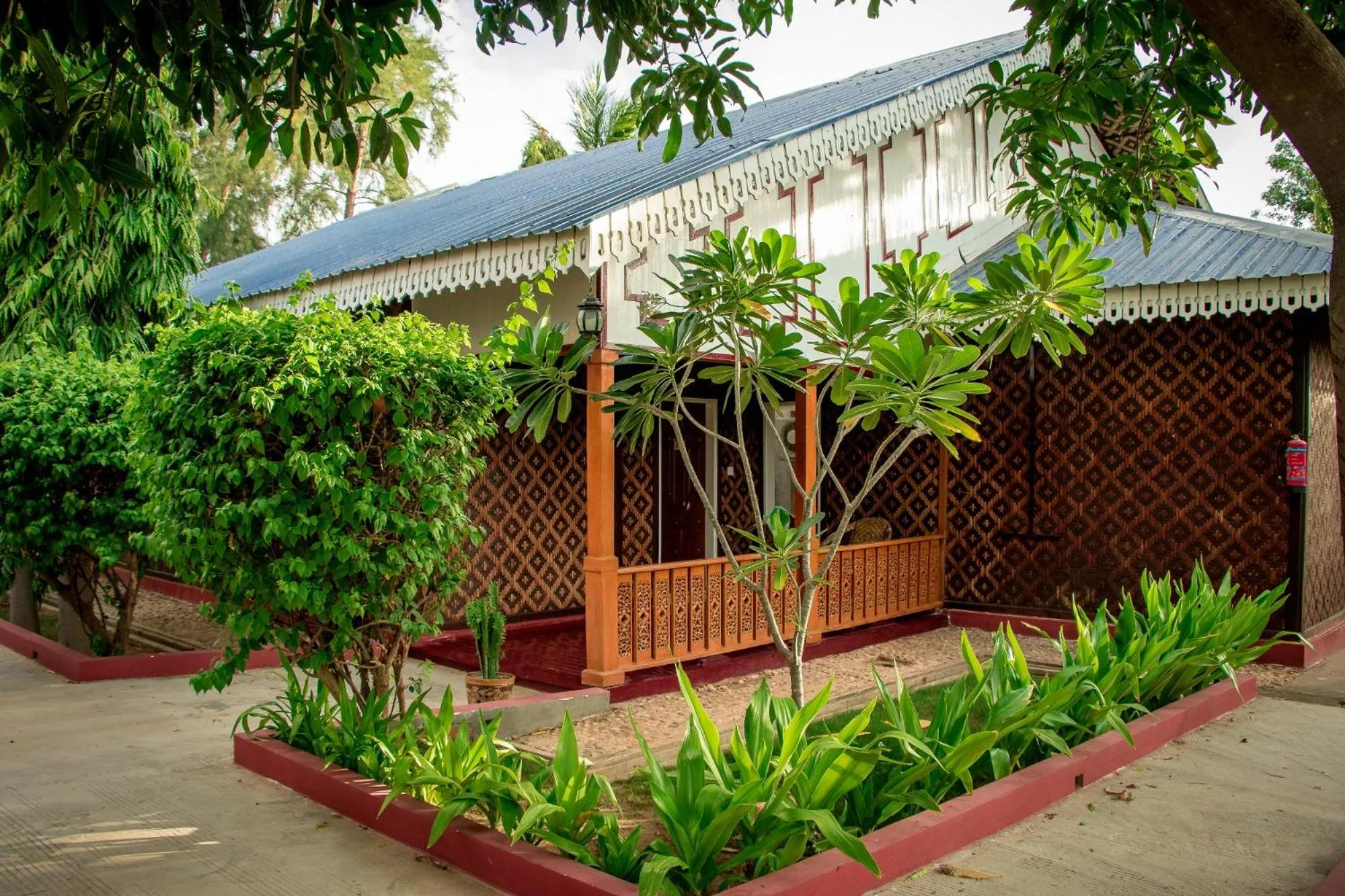 Garden view in Ruby True Hotel