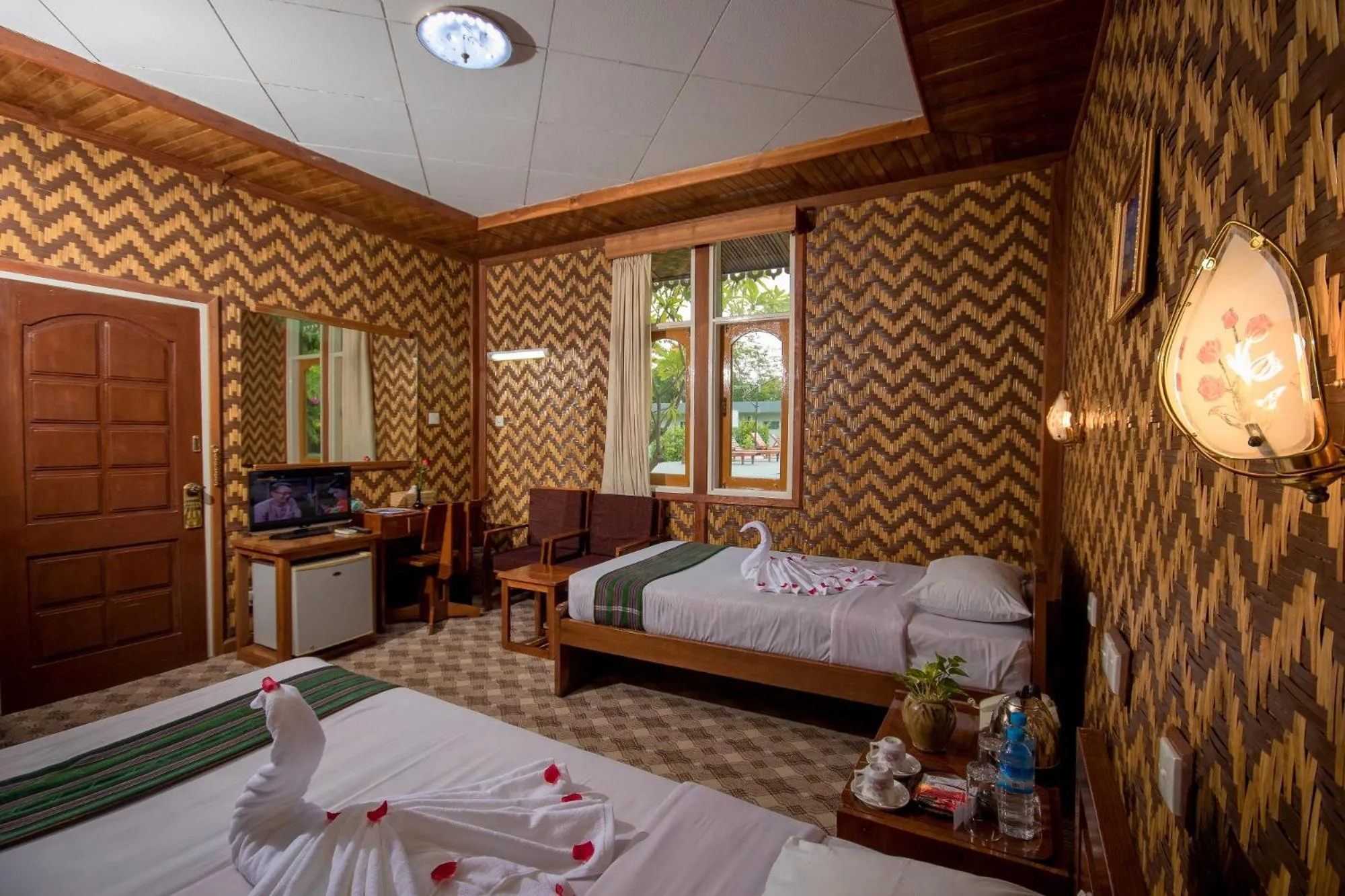 Bed in Ruby True Hotel