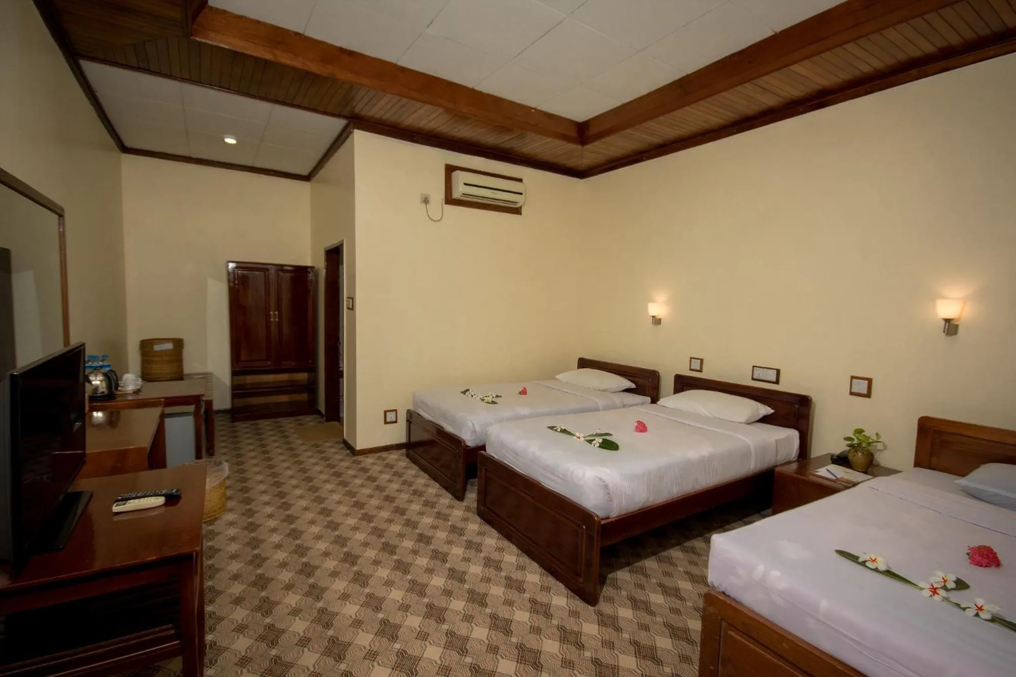 Bed in Ruby True Hotel