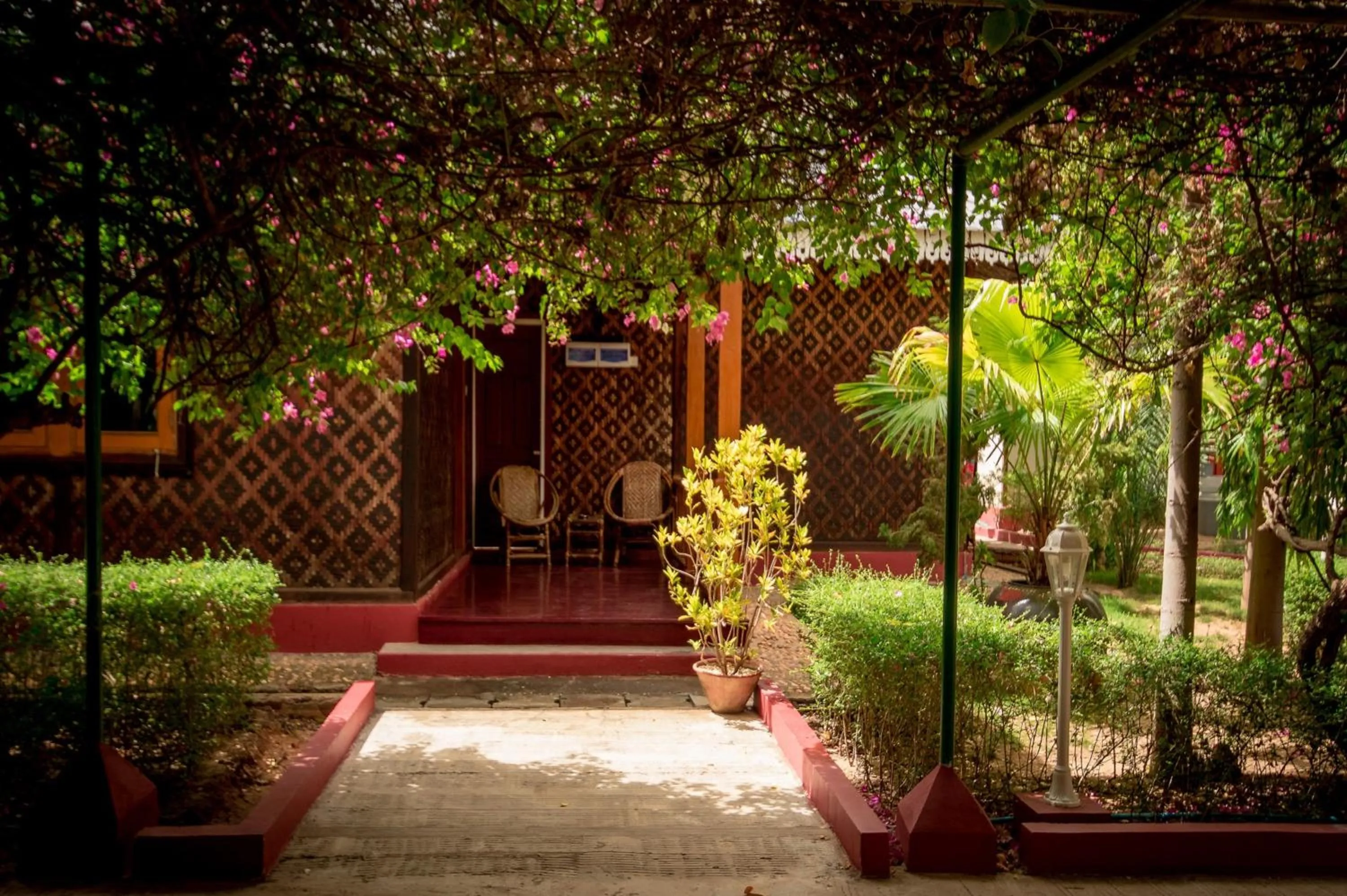 Garden view in Ruby True Hotel