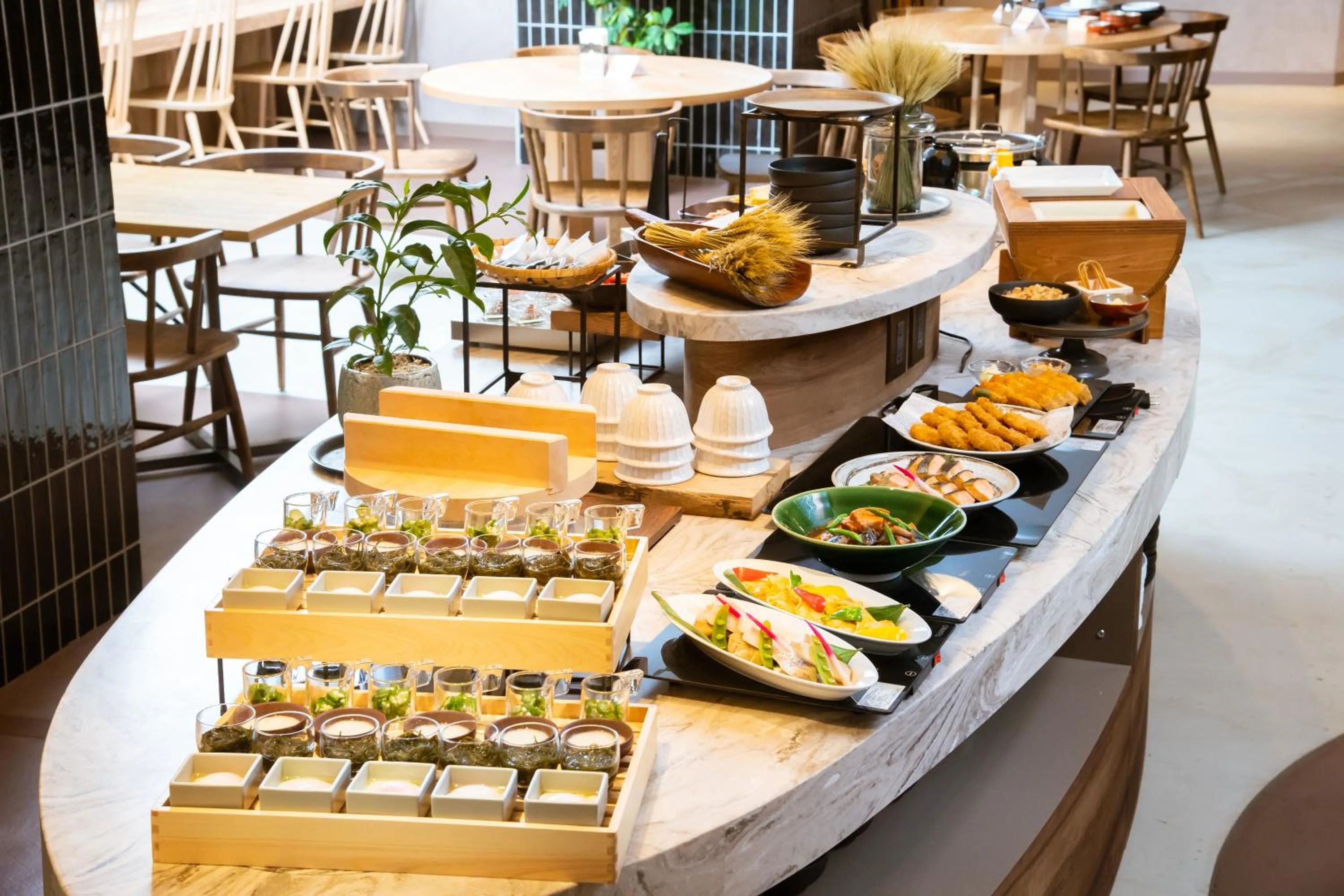 Breakfast in HOTEL GLOBAL VIEW Niigata