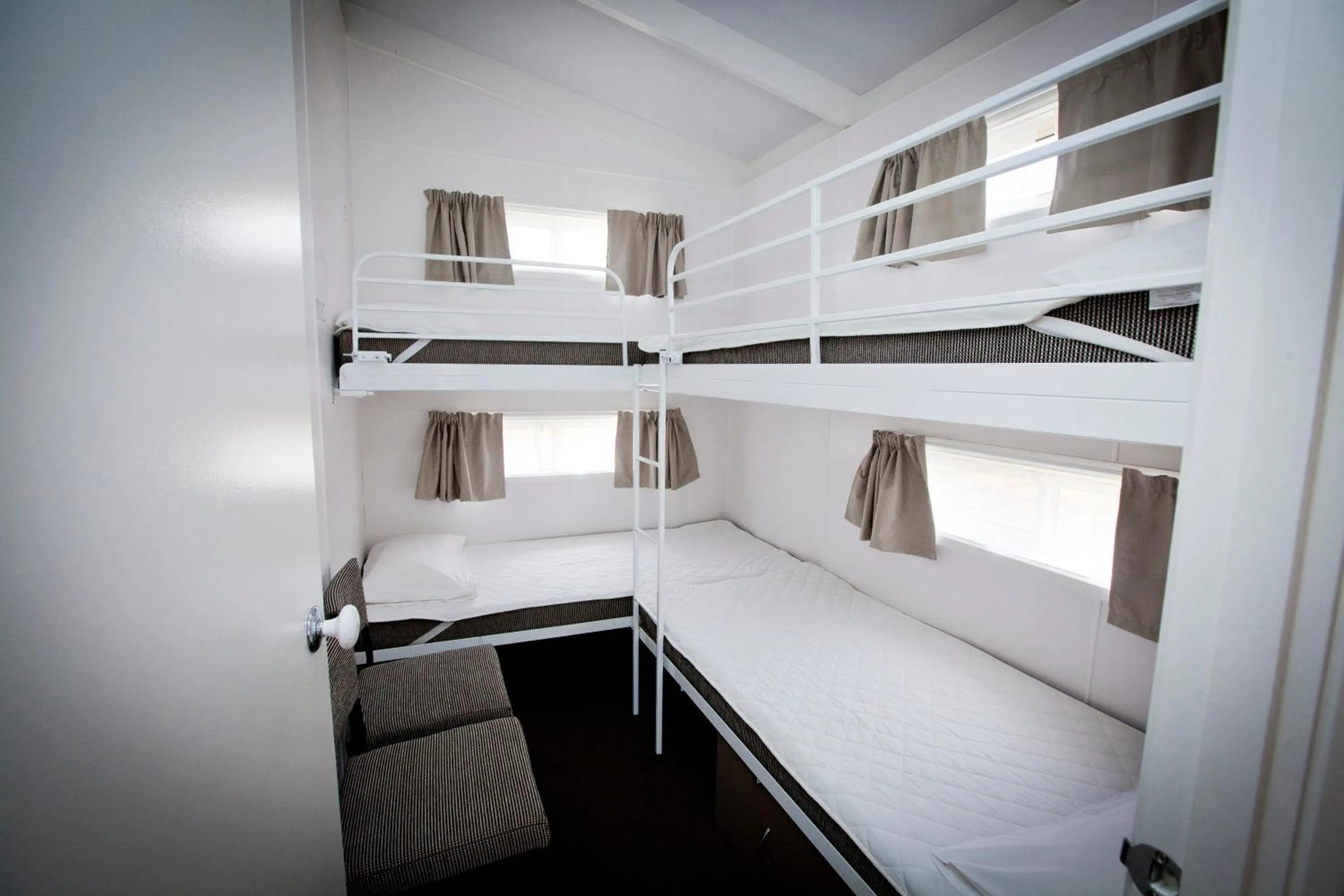 Bed in Gum Tree Caravan Park