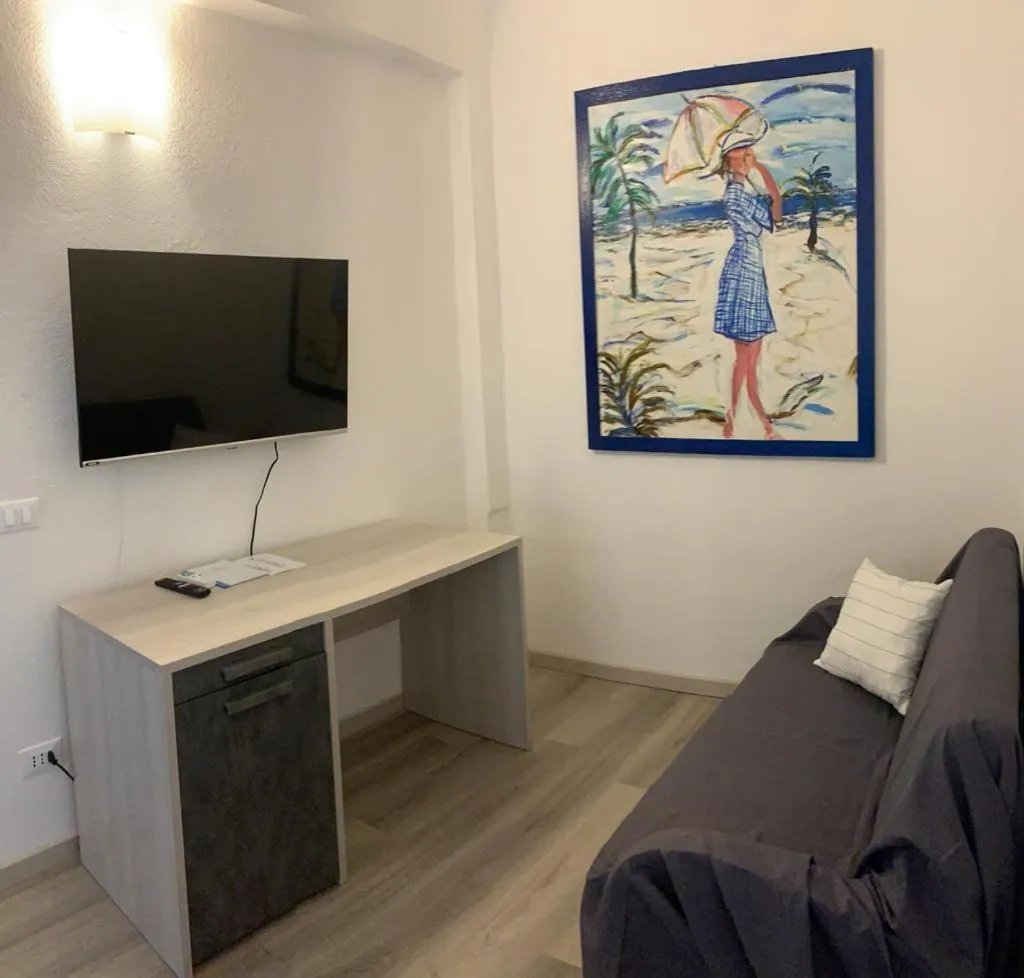 Living room in Hotel Capo Di Stella