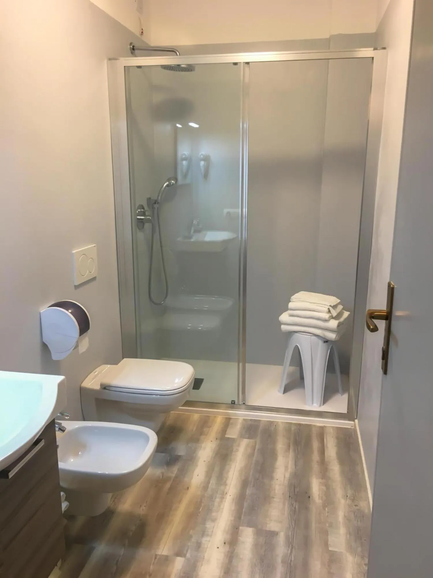 Bathroom in Hotel Capo Di Stella