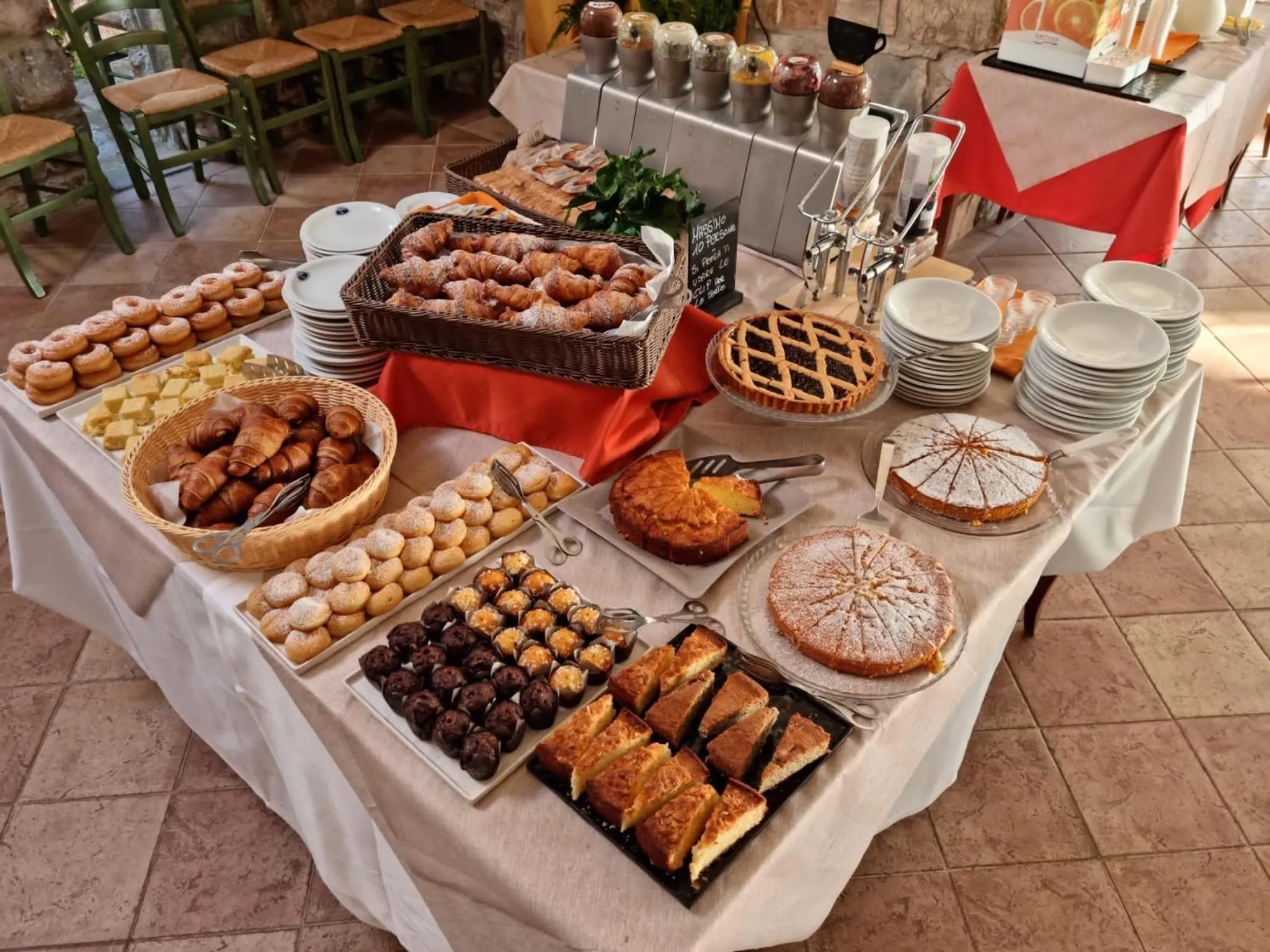 Breakfast in Hotel Capo Di Stella