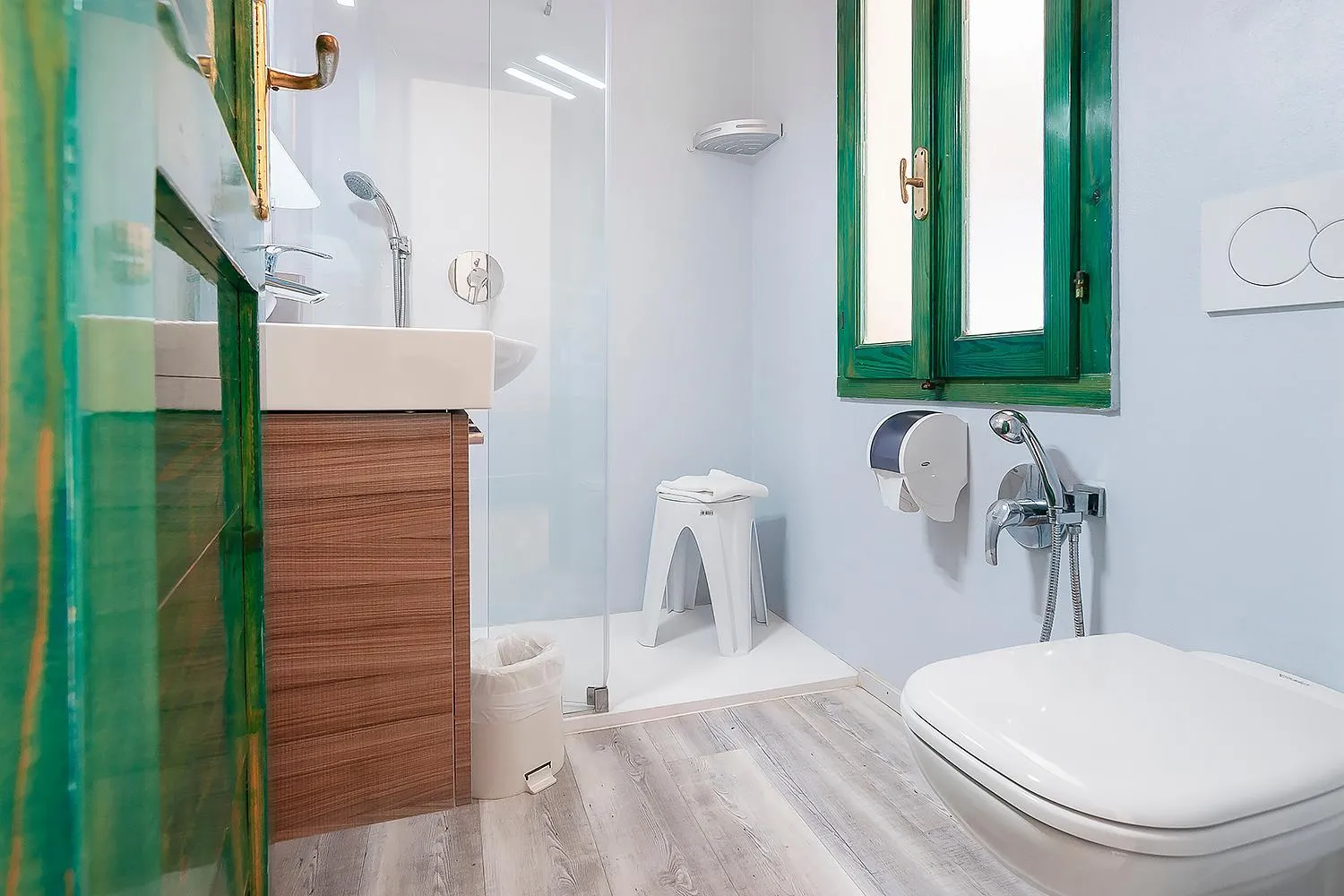 Bathroom in Hotel Capo Di Stella