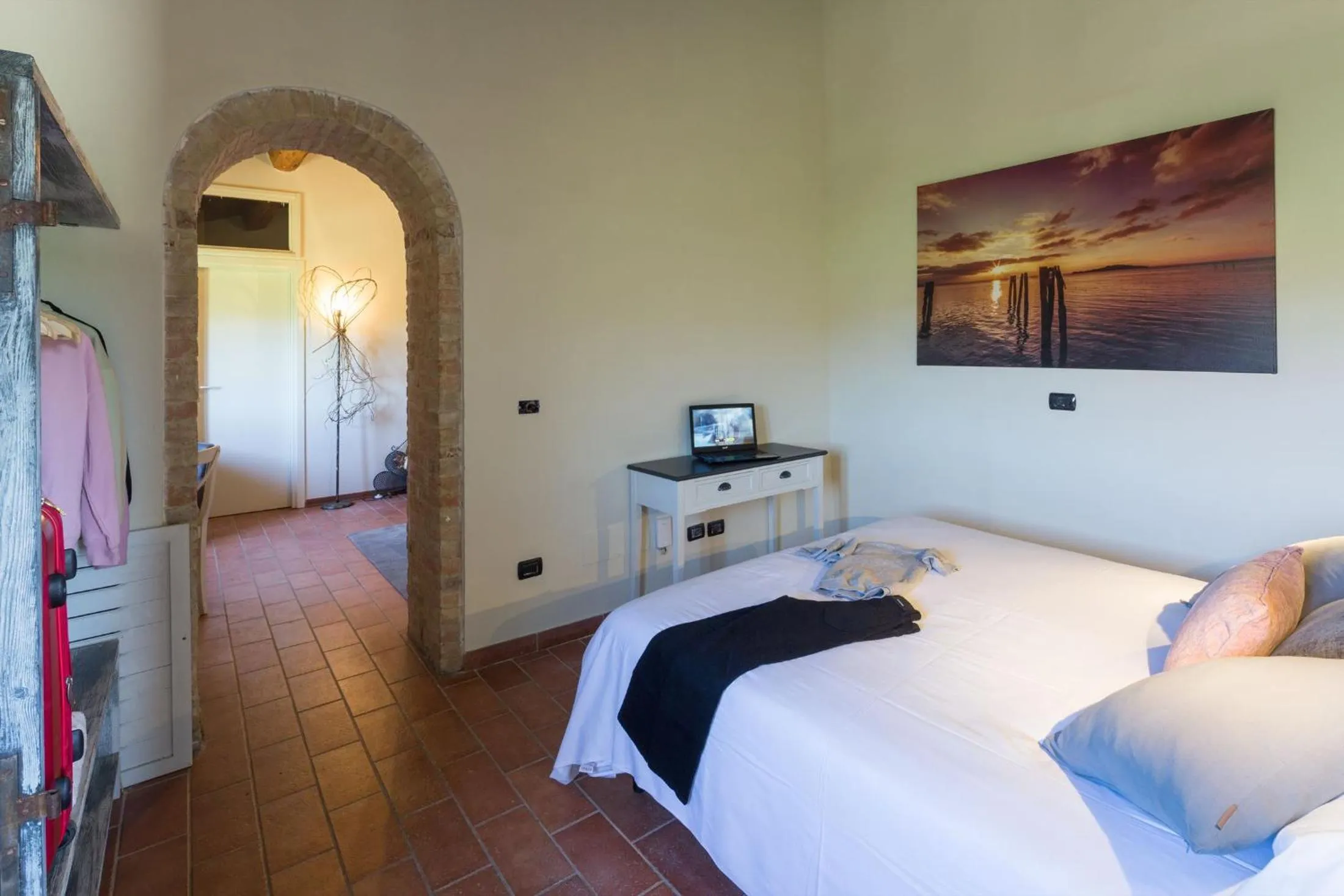 Photo of the whole room, Bed in La Casa Di Campagna