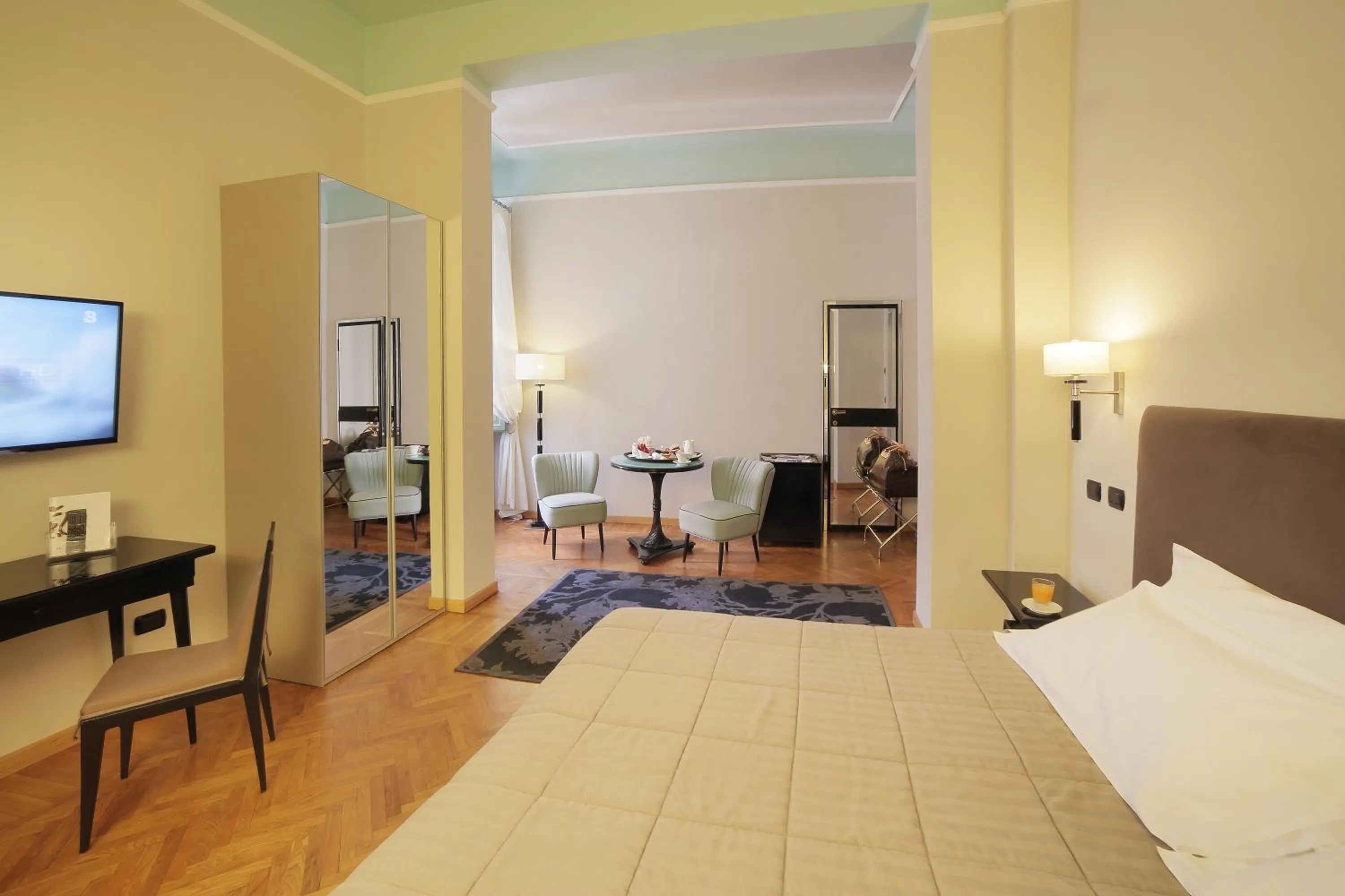 Living room in Grand Hotel Nizza Et Suisse