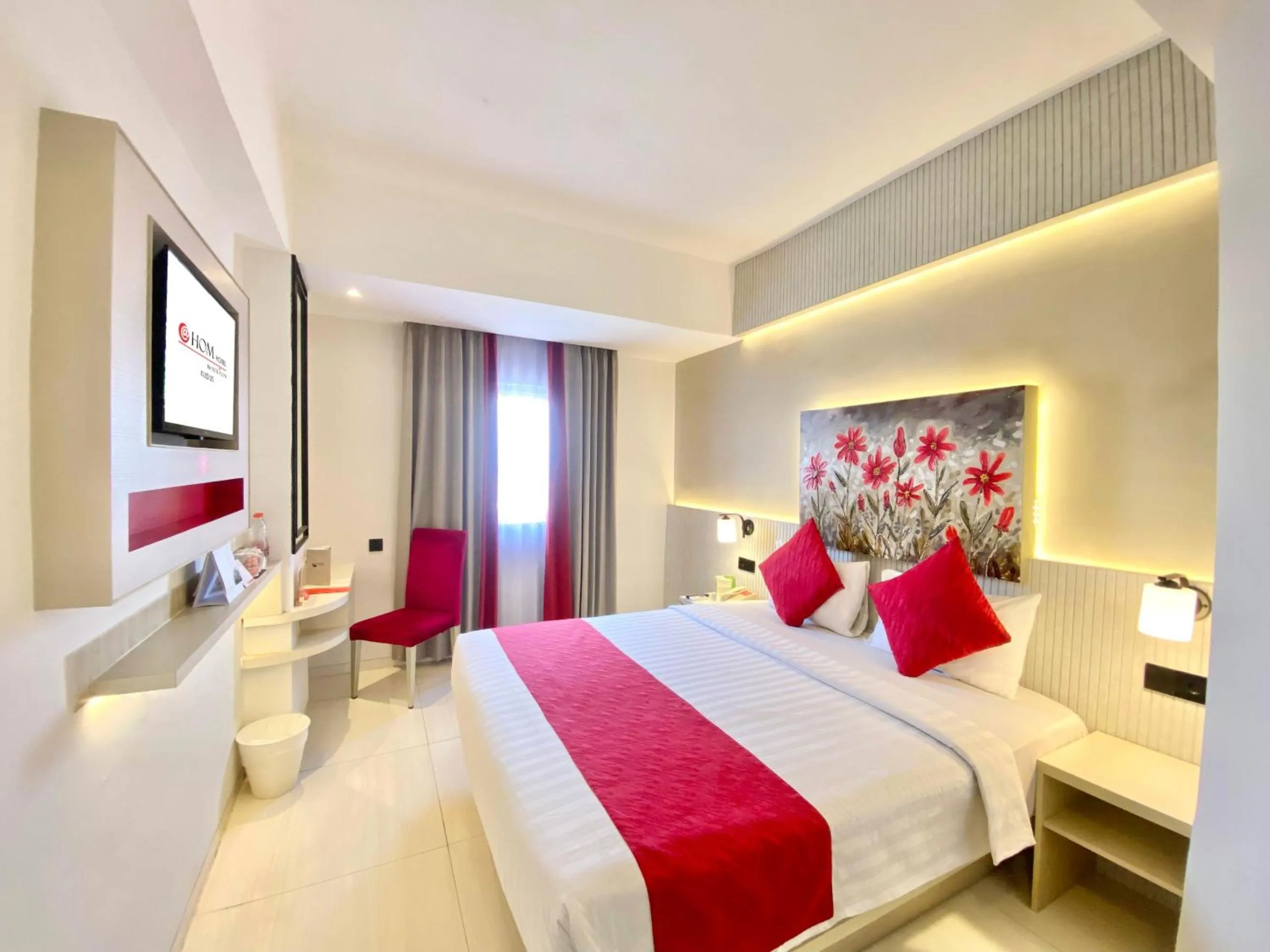 Bedroom, Bed in HOM Hotel Kudus by Horison Group