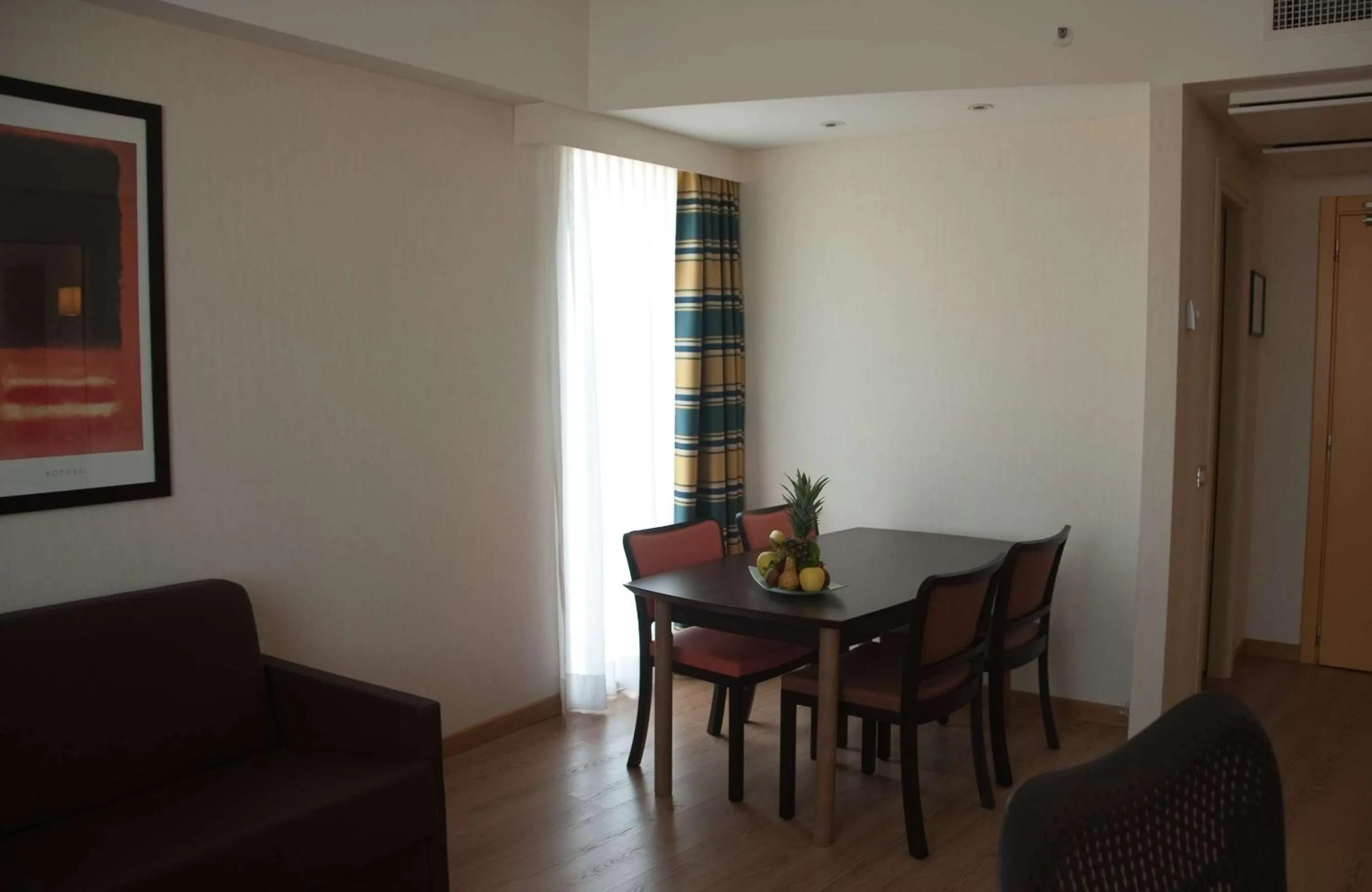 Bed in Hilton Garden Inn Rome Airport