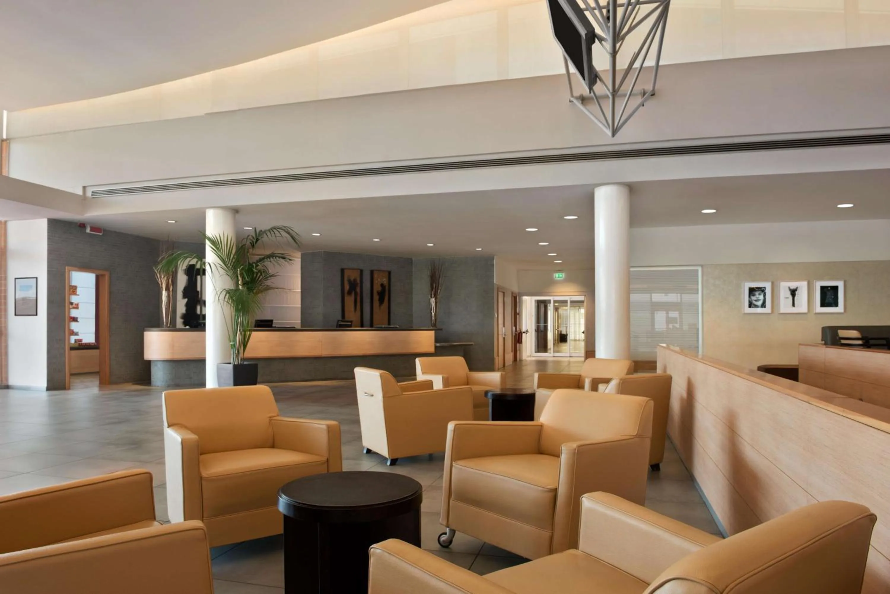 Lobby or reception in Hilton Garden Inn Rome Airport