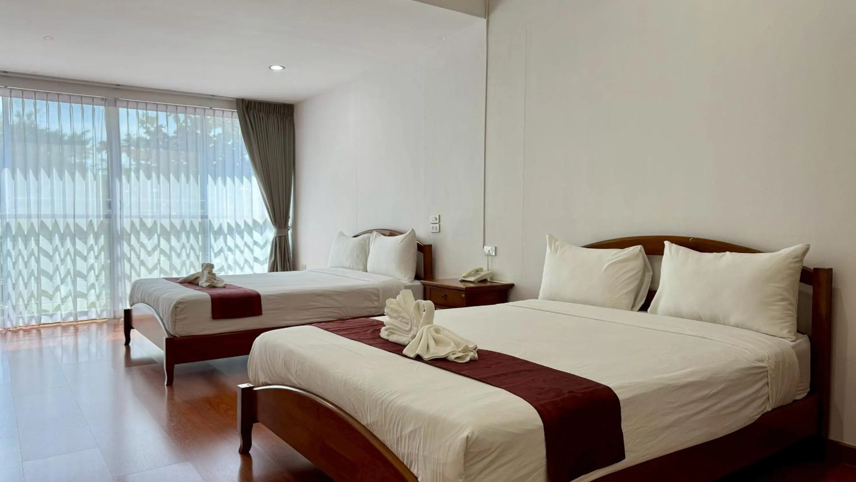 Photo of the whole room, Bed in Baan Suan Khun Ta and Golf Resort
