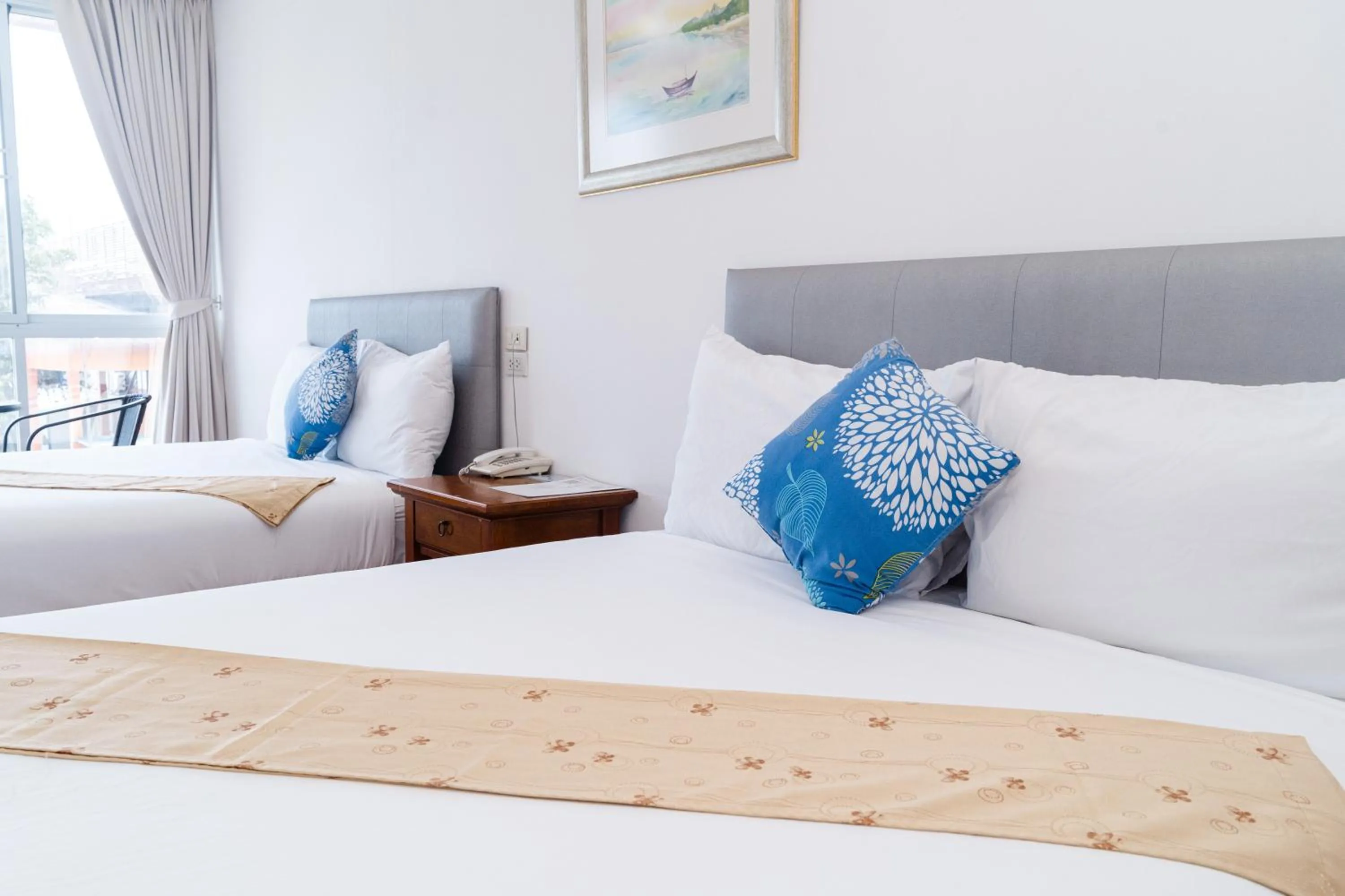 Bed in Baan Suan Khun Ta and Golf Resort