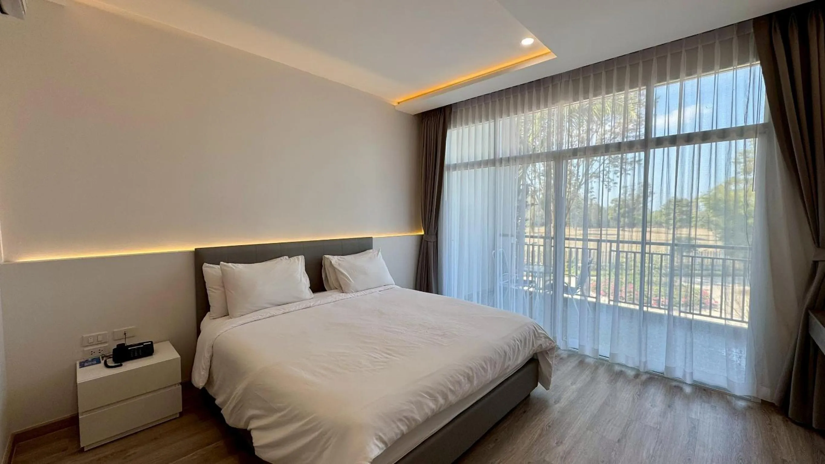 Bed in Baan Suan Khun Ta and Golf Resort