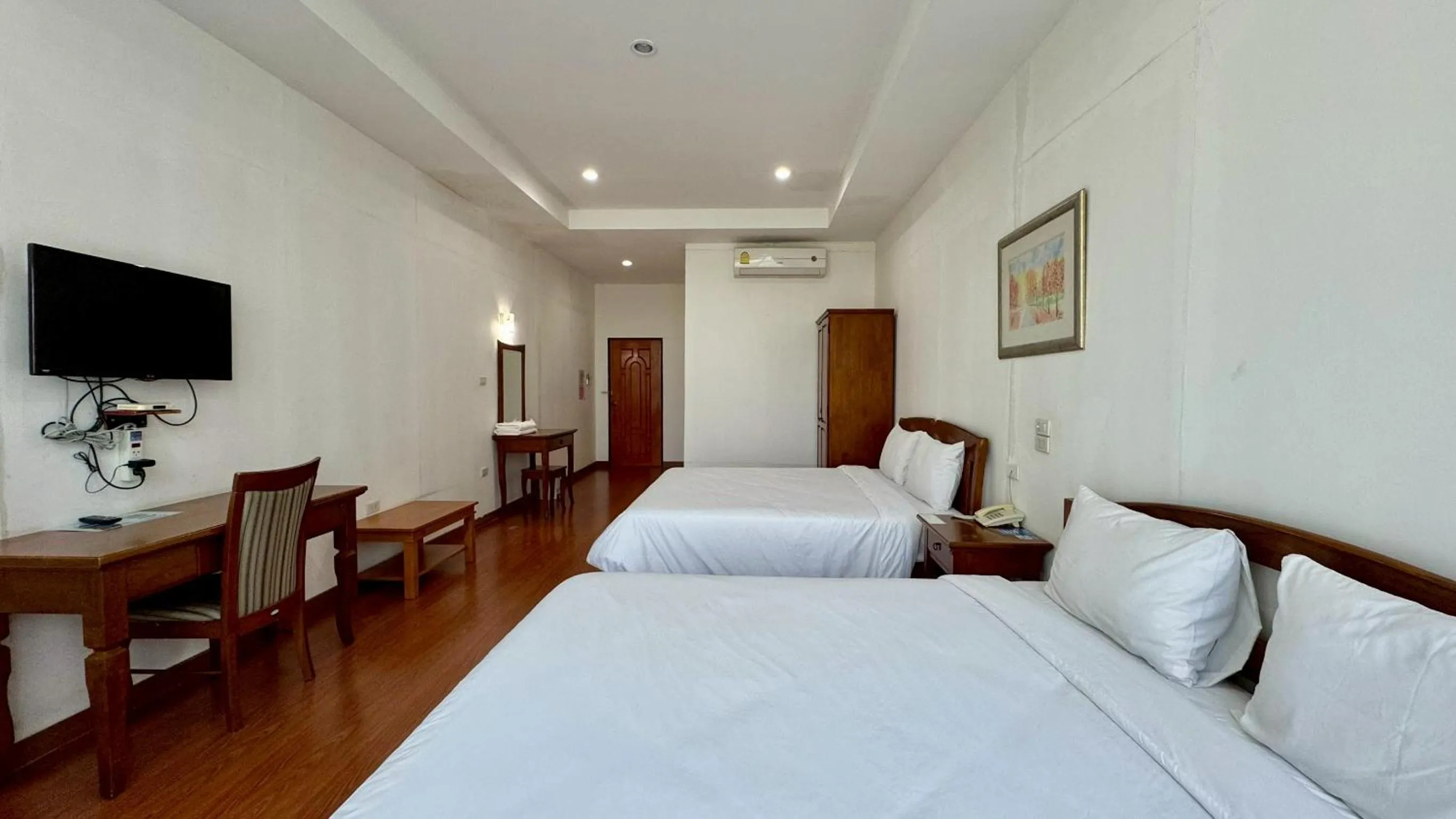 Bed in Baan Suan Khun Ta and Golf Resort