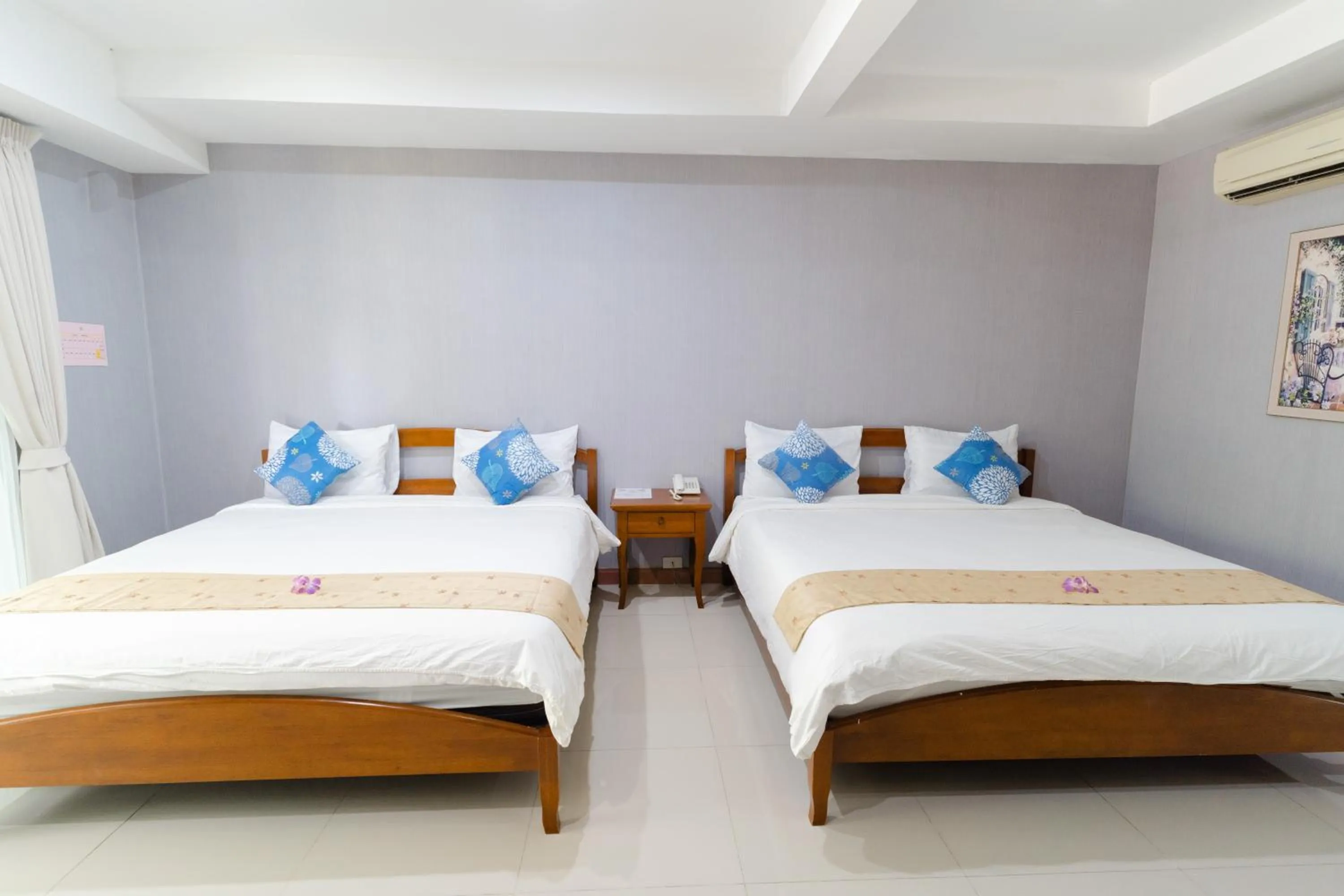 Bed in Baan Suan Khun Ta and Golf Resort