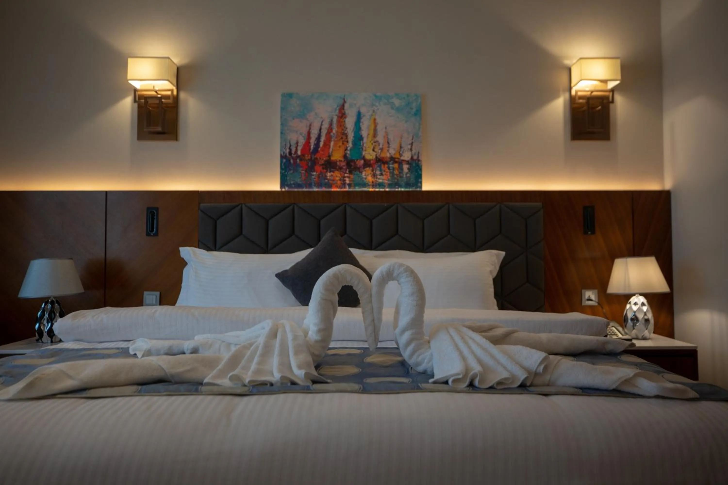 Bed in The Seven Hotel